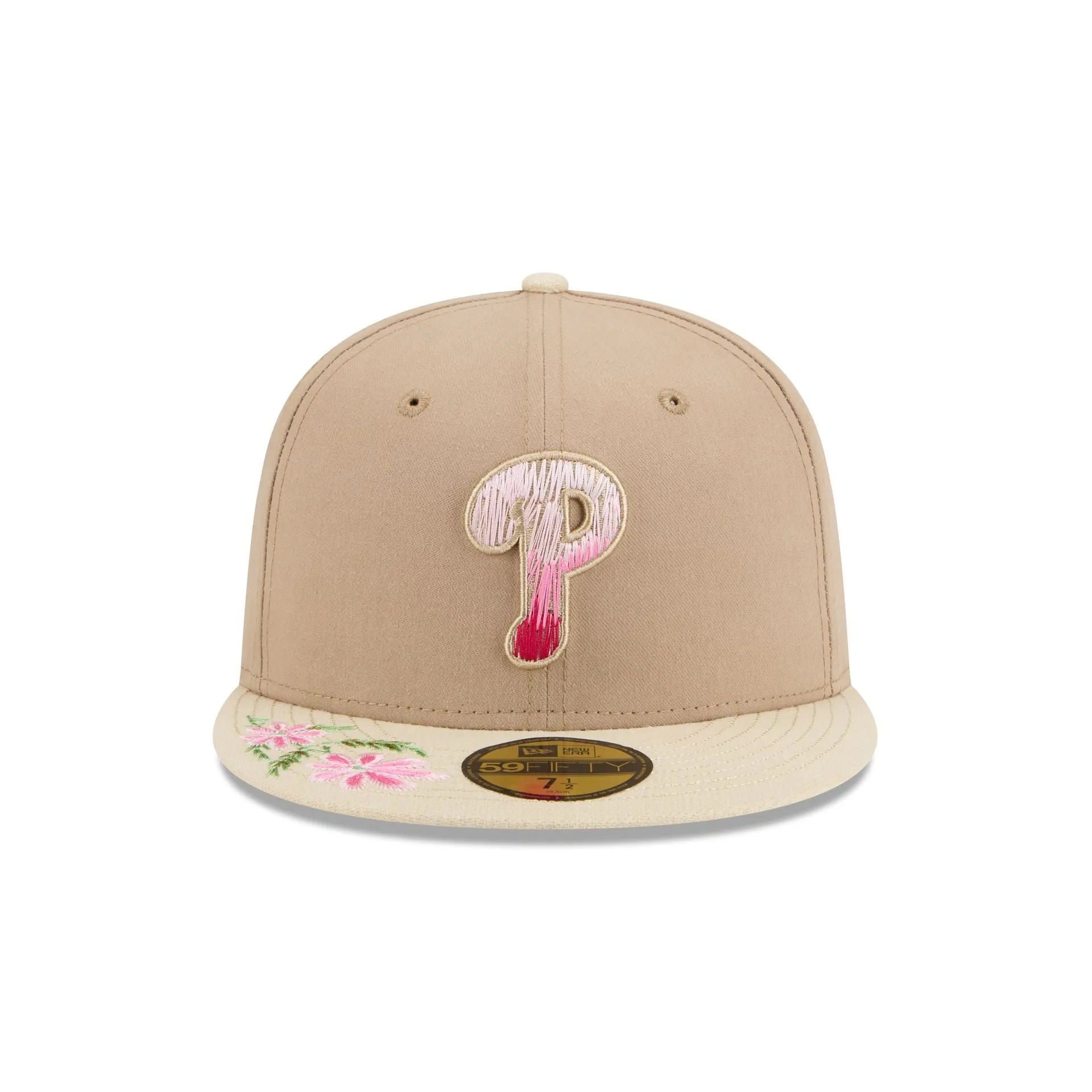 Philadelphia Phillies Hand Stitched Floral 59FIFTY Fitted Hat sold by New Era product image thumbnail 2