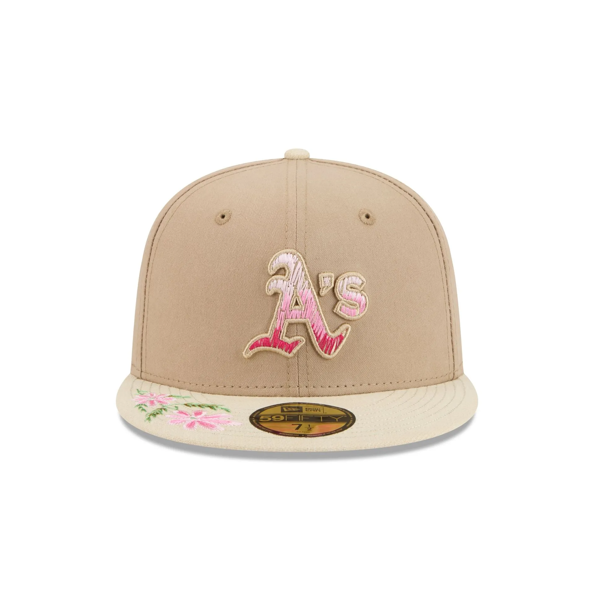 Oakland Athletics Hand Stitched Floral 59FIFTY Fitted Hat sold by New Era product image thumbnail 2