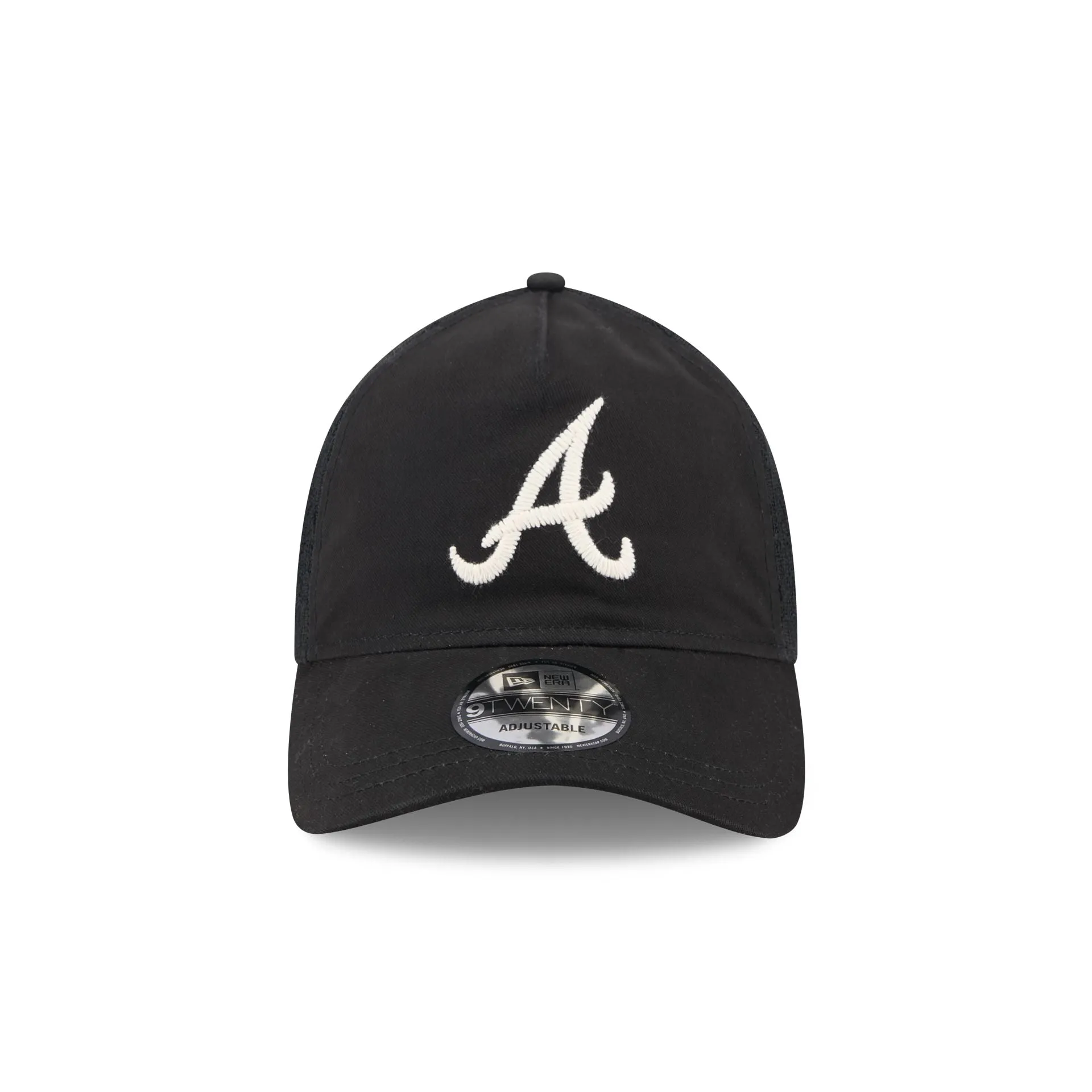 Atlanta Braves Embroidered Mesh 9TWENTY A-Frame Adjustable Hat sold by New Era product image thumbnail 2