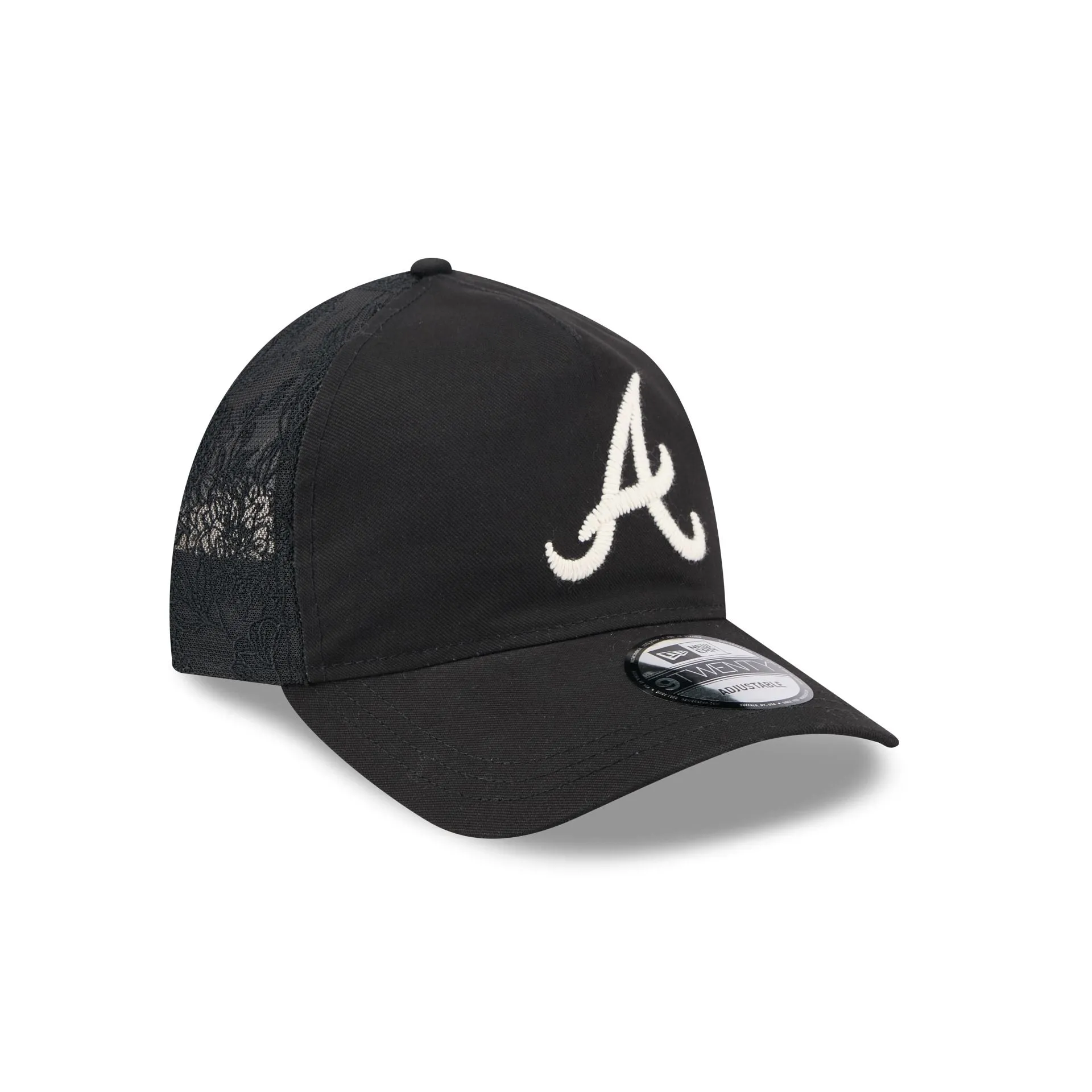 Atlanta Braves Embroidered Mesh 9TWENTY A-Frame Adjustable Hat sold by New Era product image thumbnail 3