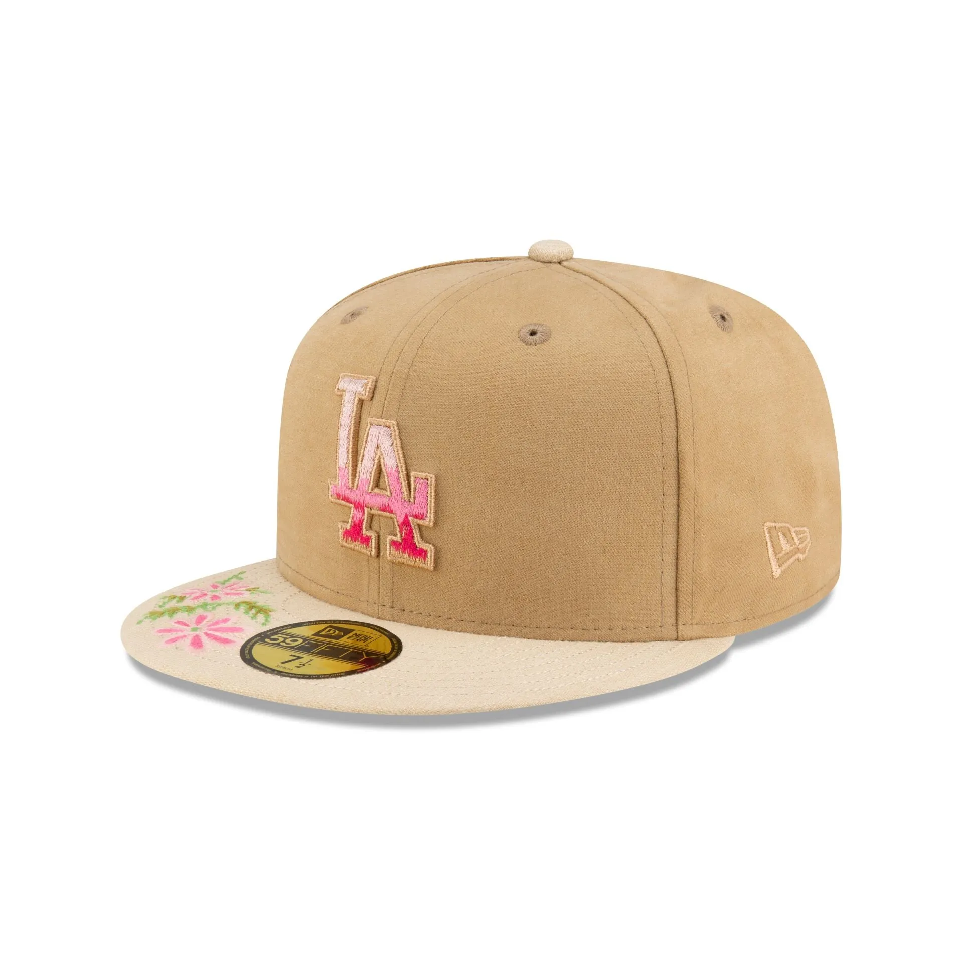Los Angeles Dodgers Hand Stitched Floral 59FIFTY Fitted Hat sold by New Era product image thumbnail 2