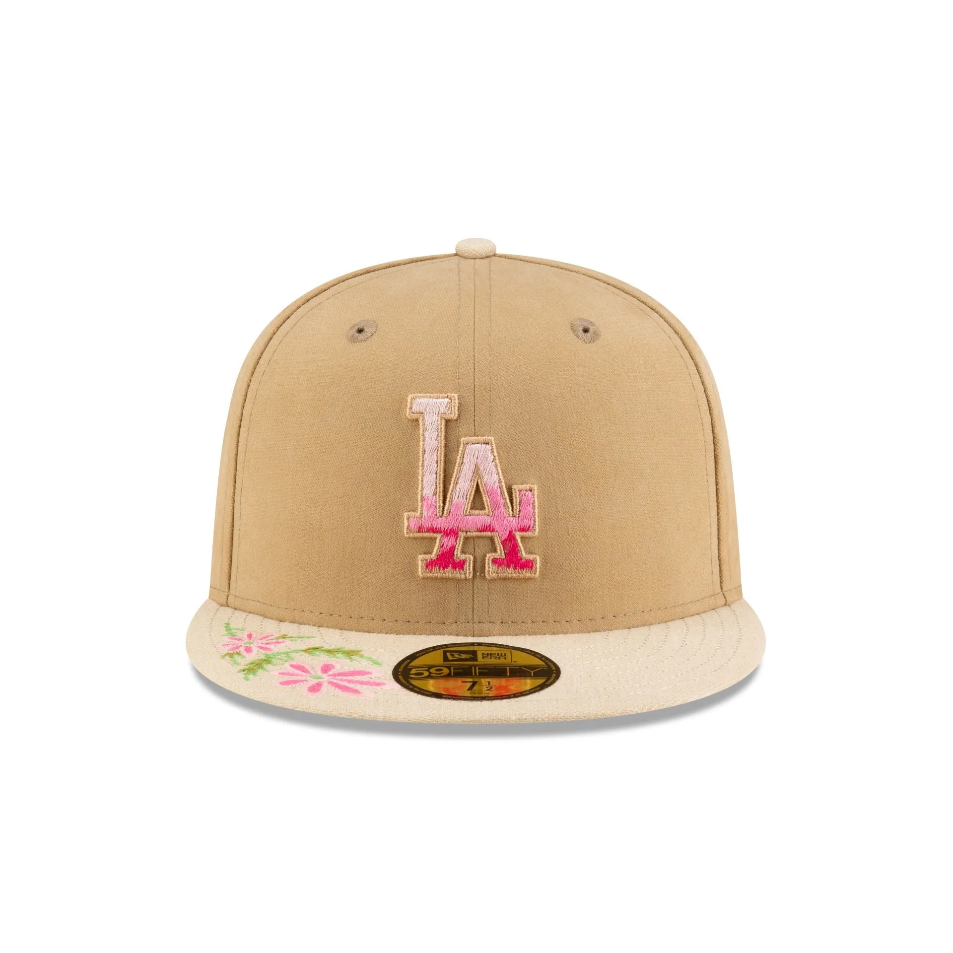 Los Angeles Dodgers Hand Stitched Floral 59FIFTY Fitted Hat sold by New Era product image thumbnail 4