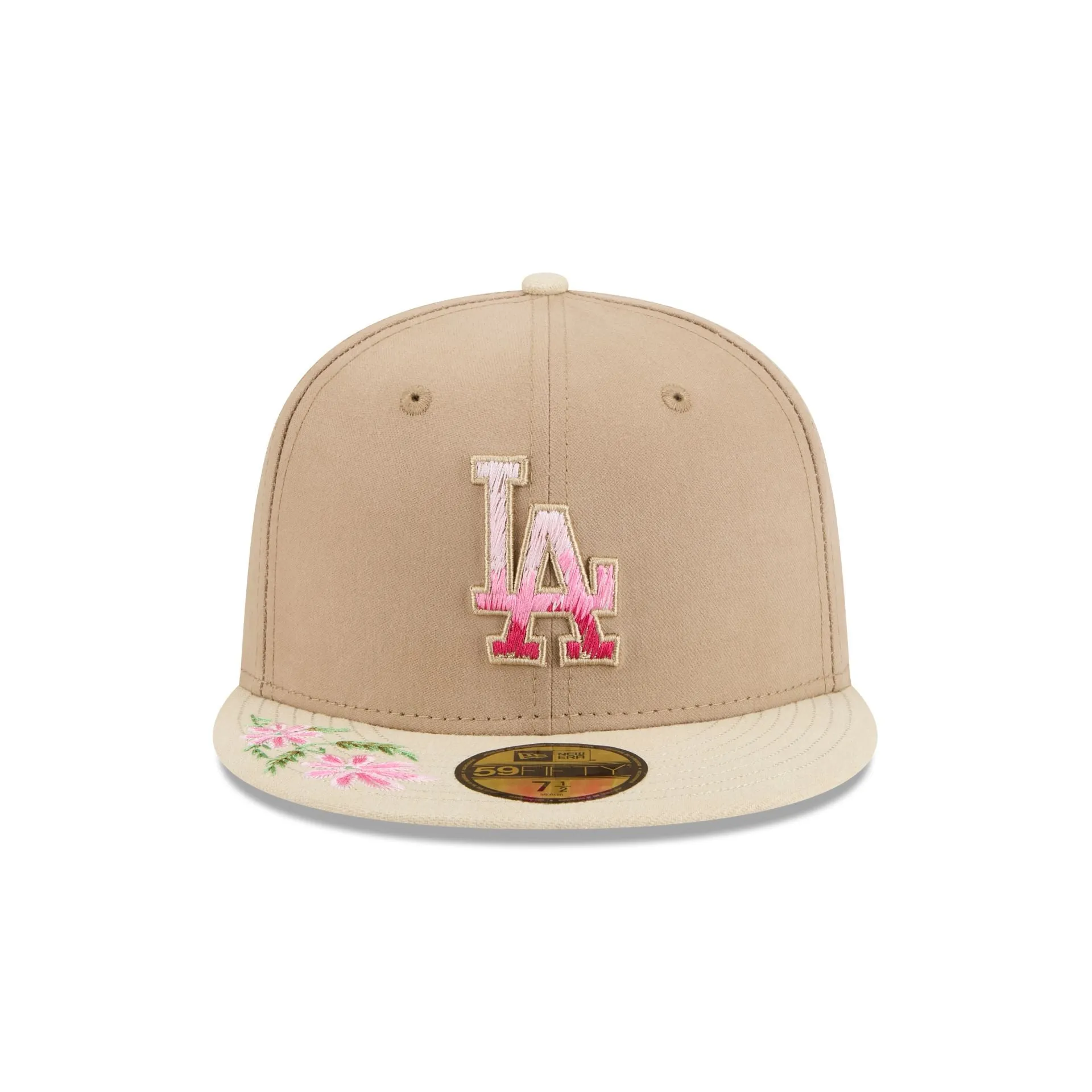 Los Angeles Dodgers Hand Stitched Floral 59FIFTY Fitted Hat sold by New Era product image thumbnail 3
