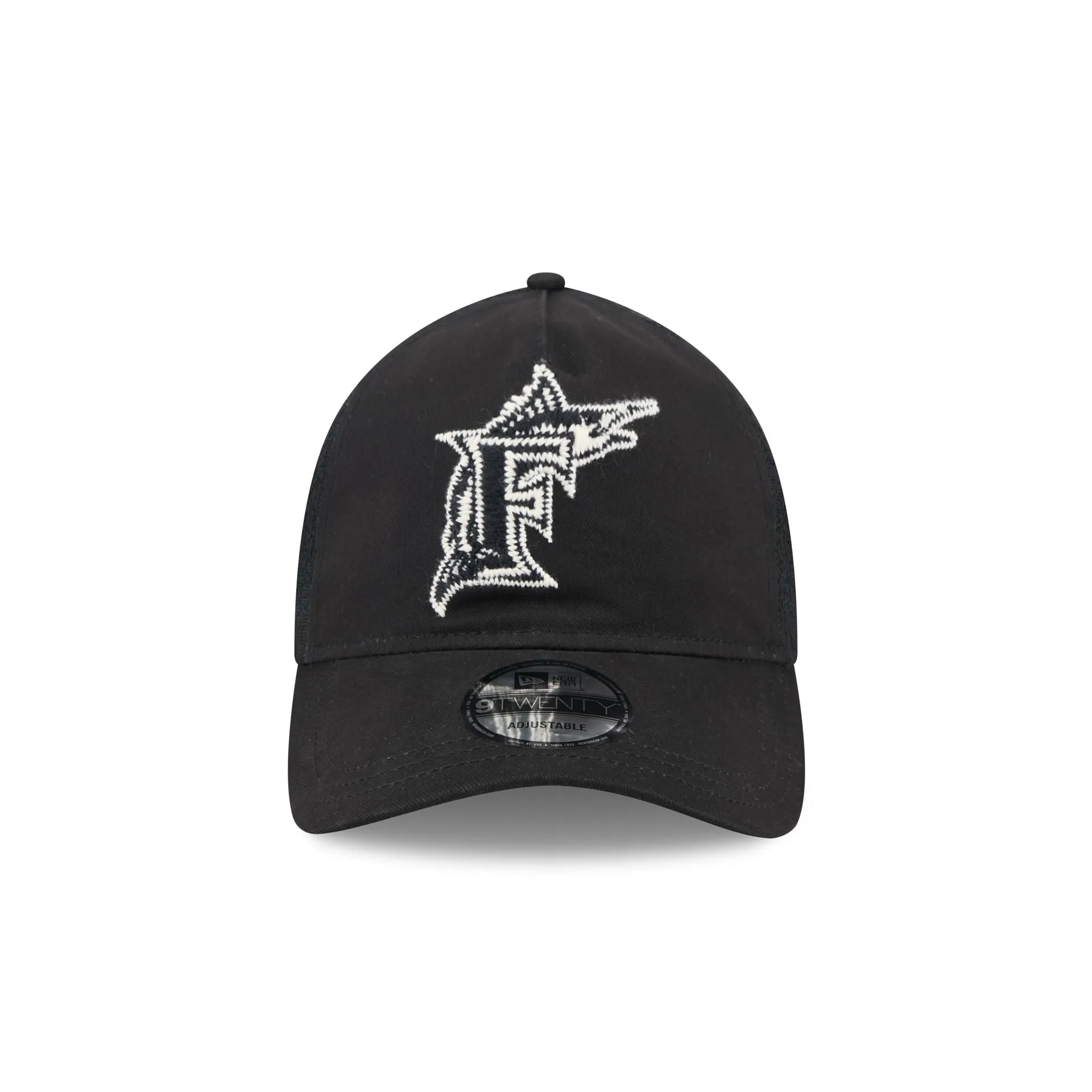 Miami Marlins Embroidered Mesh 9TWENTY A-Frame Adjustable Hat sold by New Era product image thumbnail 2