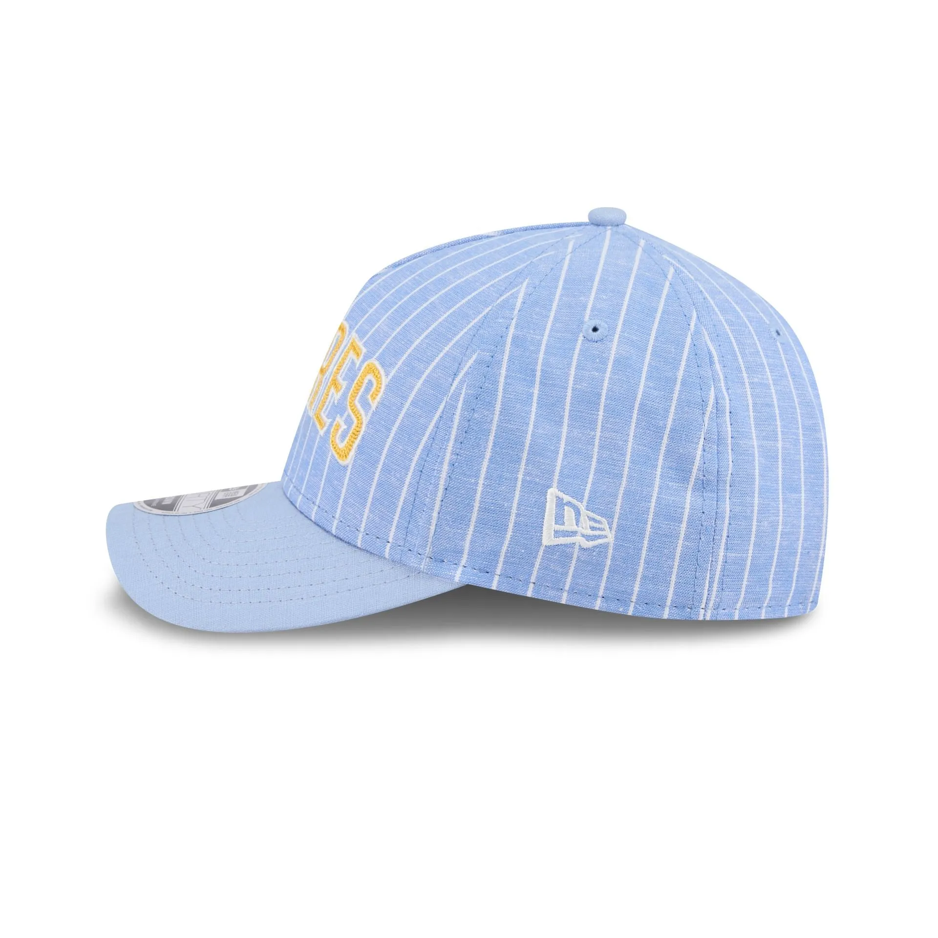 San Diego Padres Pinstripe Linen 9FORTY M-Crown A-Frame Snapback Hat sold by New Era product image thumbnail 4