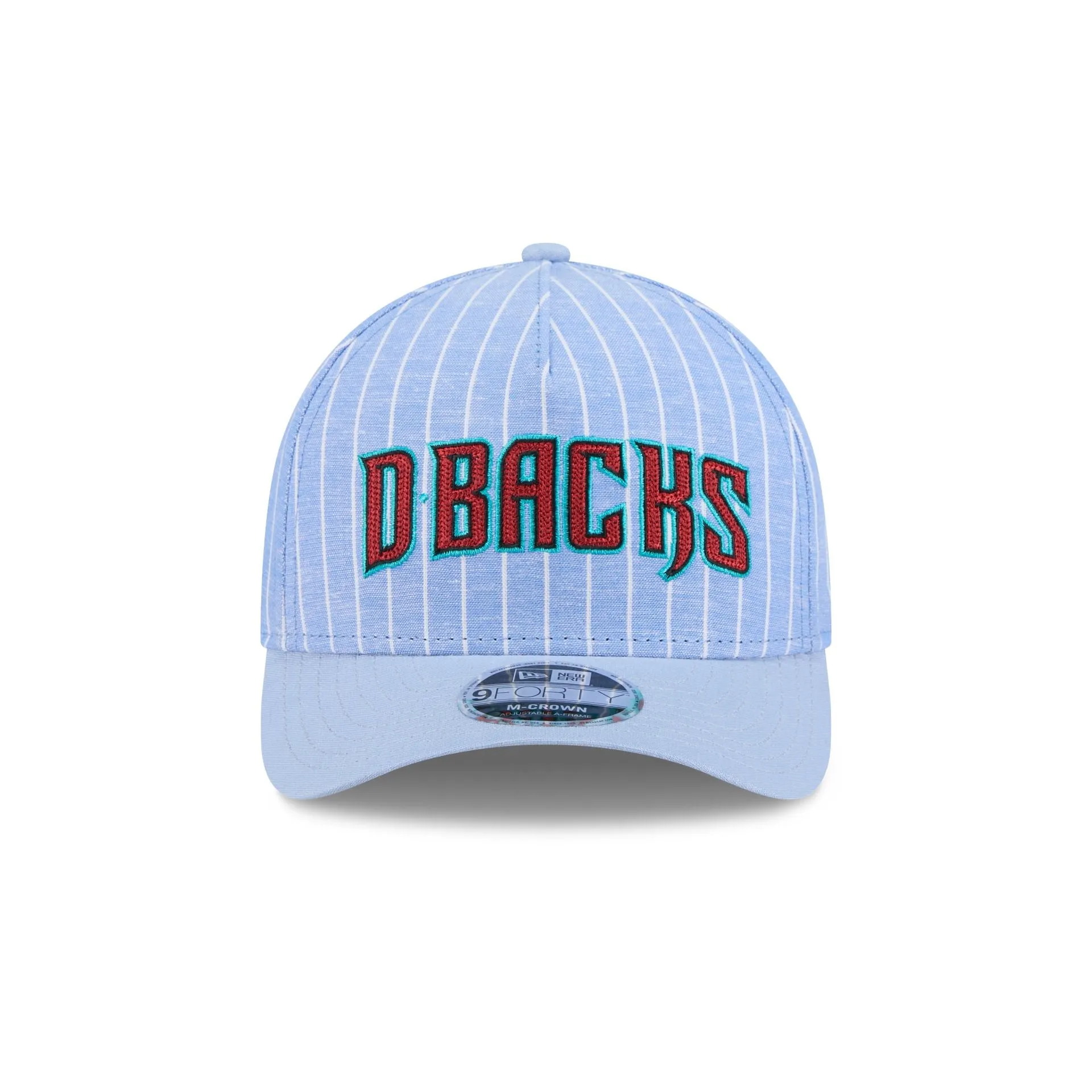 Arizona Diamondbacks Pinstripe Linen 9FORTY M-Crown A-Frame Snapback Hat sold by New Era product image thumbnail 2