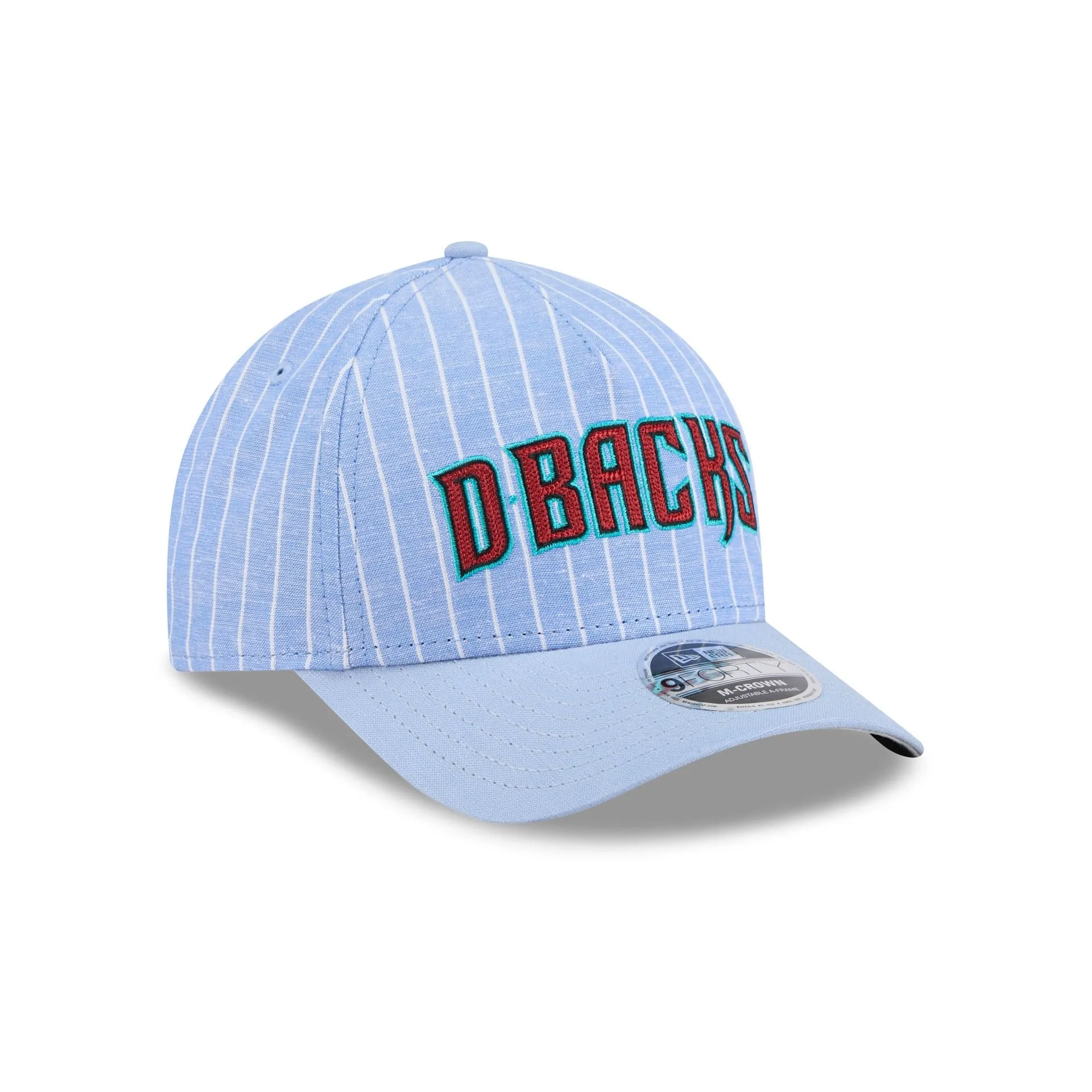 Arizona Diamondbacks Pinstripe Linen 9FORTY M-Crown A-Frame Snapback Hat sold by New Era product image thumbnail 3