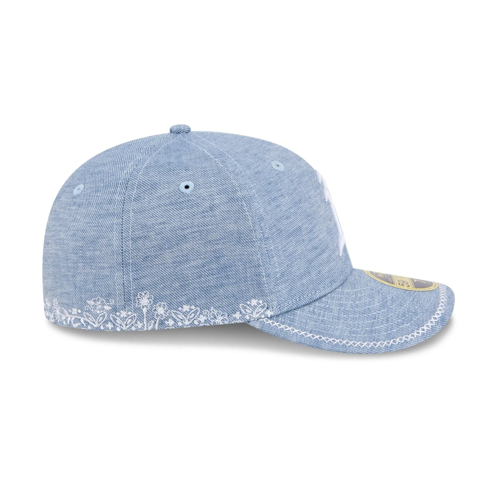 Oakland Athletics Hand Stitched Chambray Low Profile 59FIFTY Fitted Hat sold by New Era product image thumbnail 5