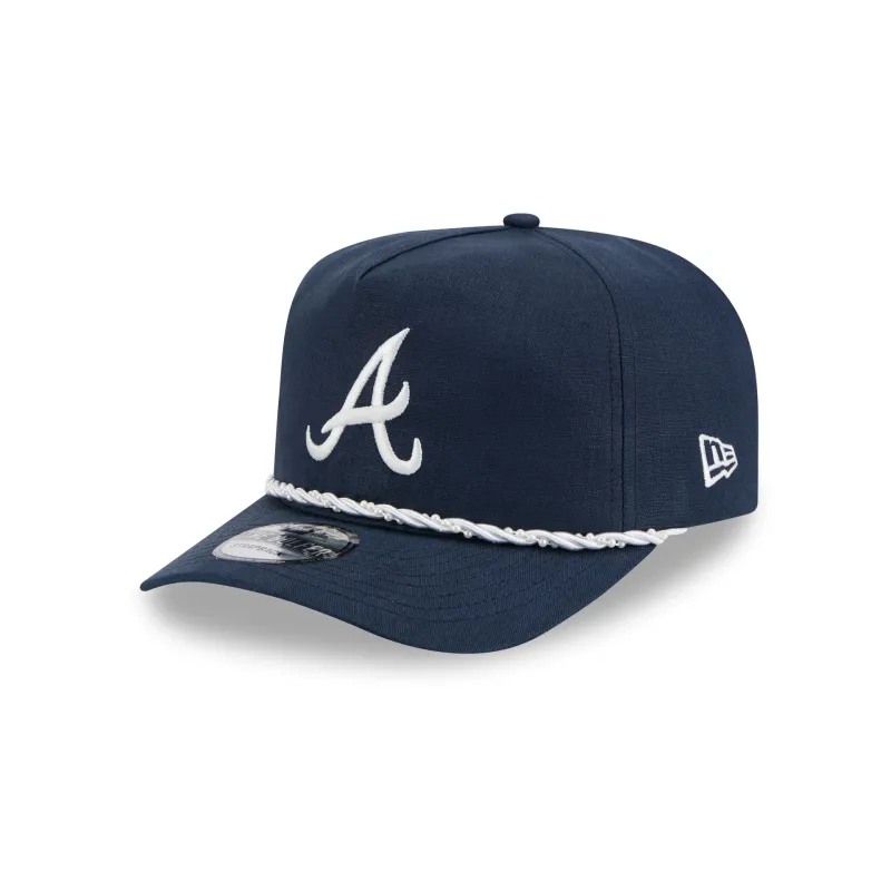 Atlanta Braves Pearl Rope Golfer Hat sold by New Era