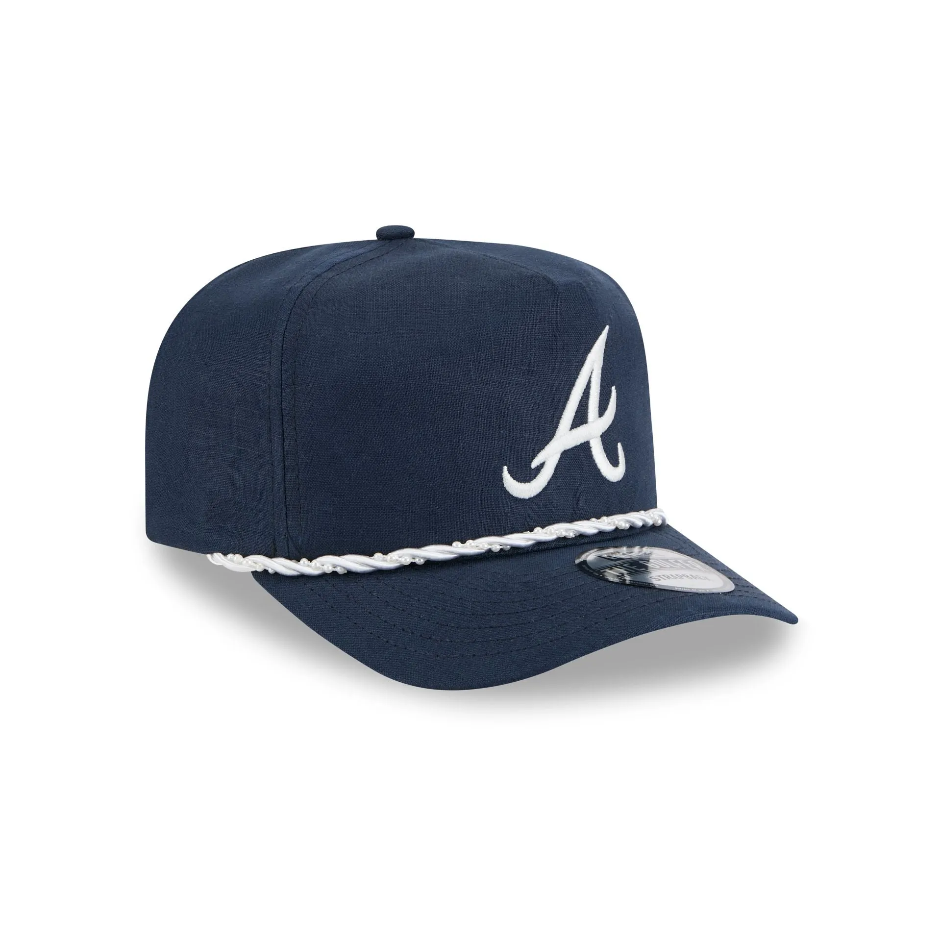 Atlanta Braves Pearl Rope Golfer Hat sold by New Era product image thumbnail 3