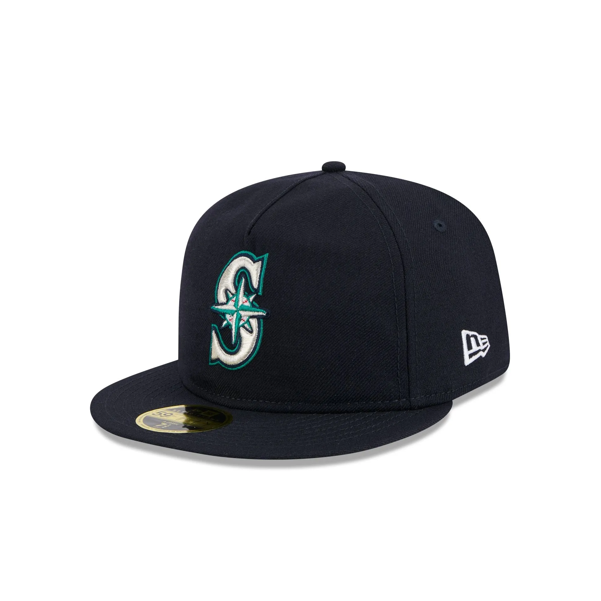 Seattle Mariners Boho Wool Retro Crown 59FIFTY Fitted Hat sold by New Era