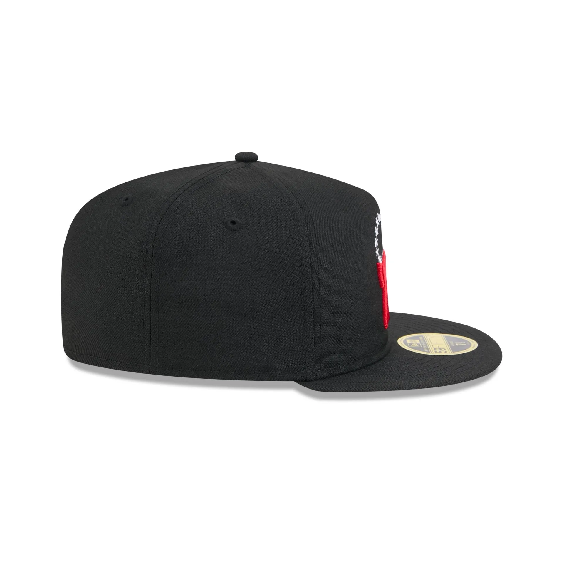 Philadelphia 76ers Boho Wool Retro Crown 59FIFTY Fitted Hat sold by New Era product image thumbnail 5