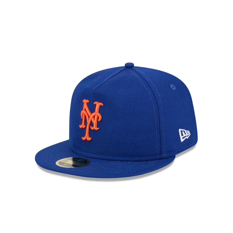 New York Mets Boho Wool Retro Crown 59FIFTY Fitted Hat sold by New Era