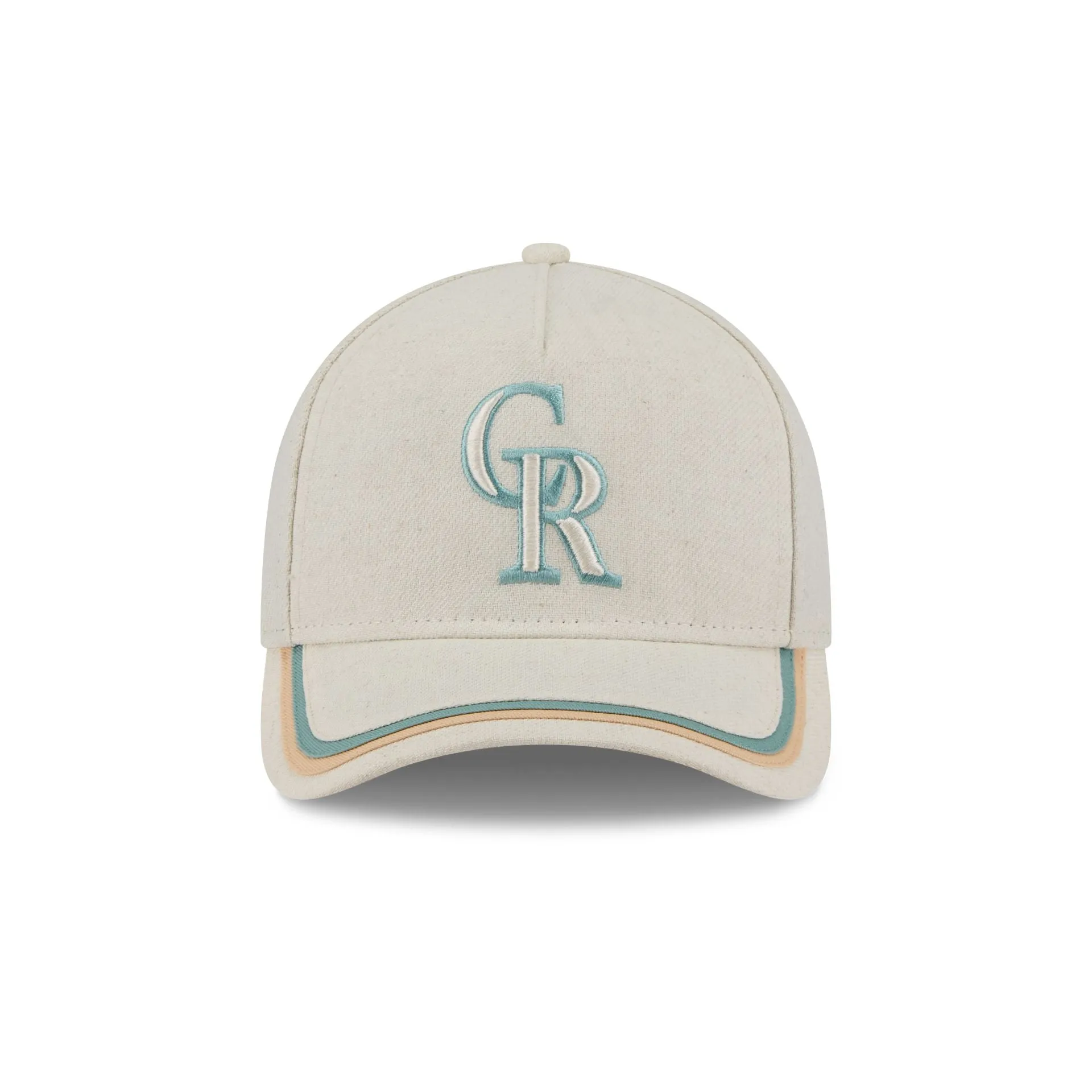 Colorado Rockies Neutral Hemp 9FORTY M-Crown A-Frame Adjustable Hat sold by New Era product image thumbnail 2