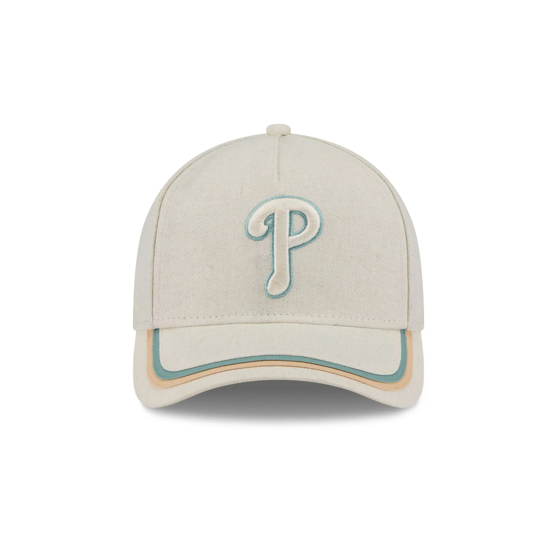 Philadelphia Phillies Neutral Hemp 9FORTY M-Crown A-Frame Adjustable Hat sold by New Era product image thumbnail 2