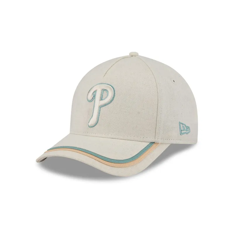 Philadelphia Phillies Neutral Hemp 9FORTY M-Crown A-Frame Adjustable Hat sold by New Era