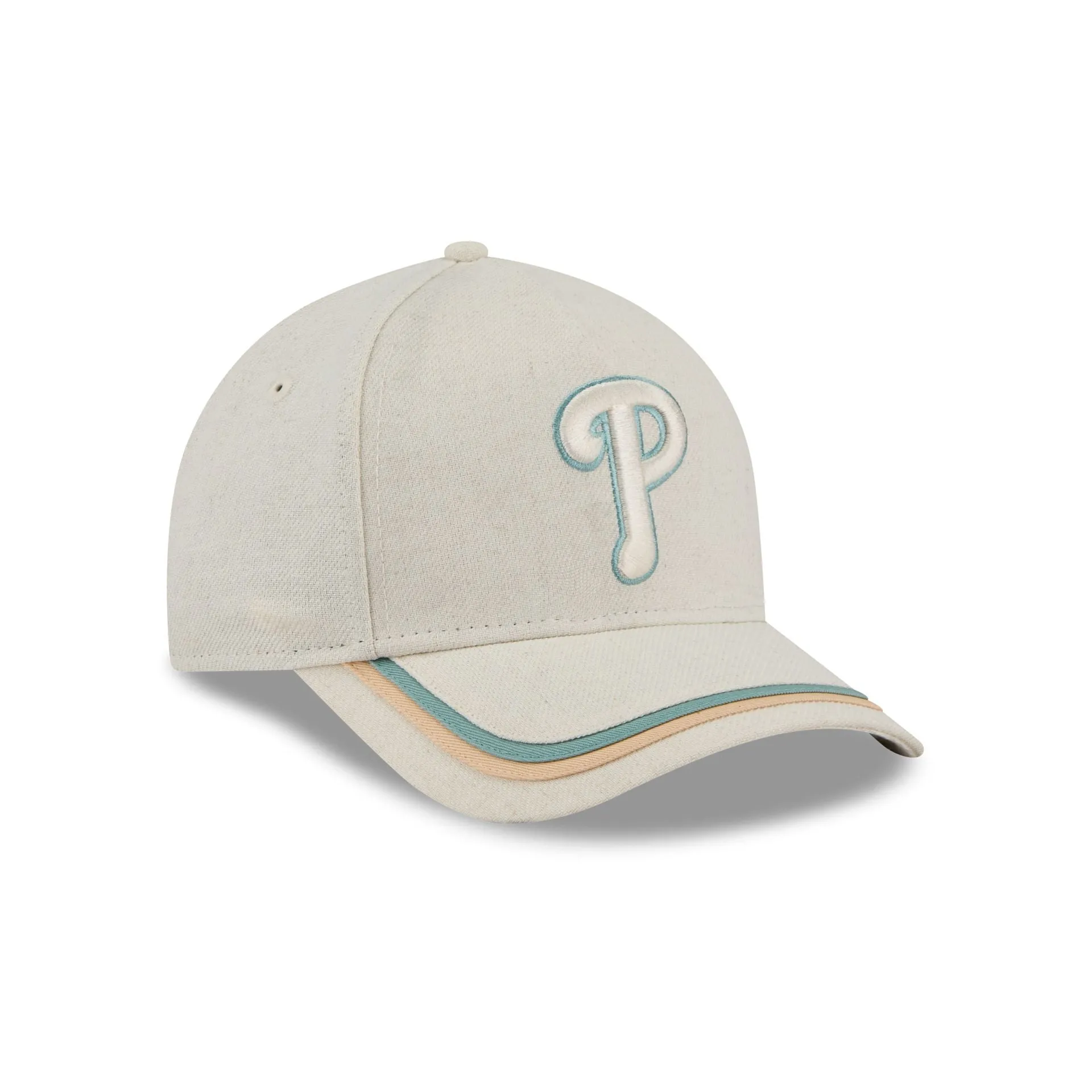 Philadelphia Phillies Neutral Hemp 9FORTY M-Crown A-Frame Adjustable Hat sold by New Era product image thumbnail 3