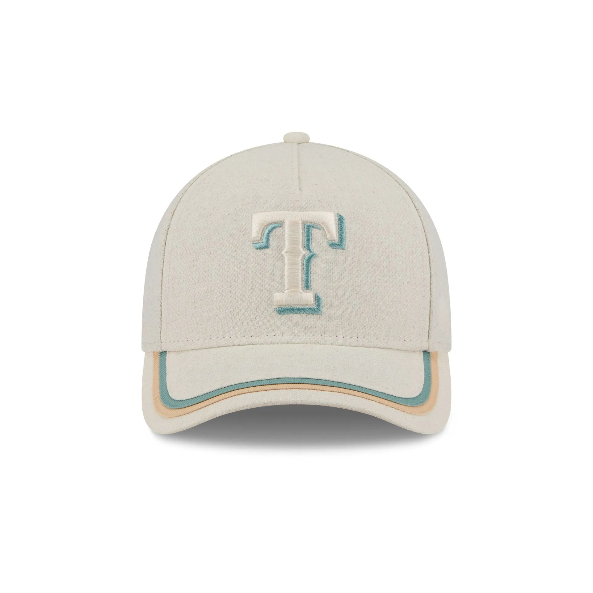 Texas Rangers Neutral Hemp 9FORTY M-Crown A-Frame Adjustable Hat sold by New Era product image thumbnail 2