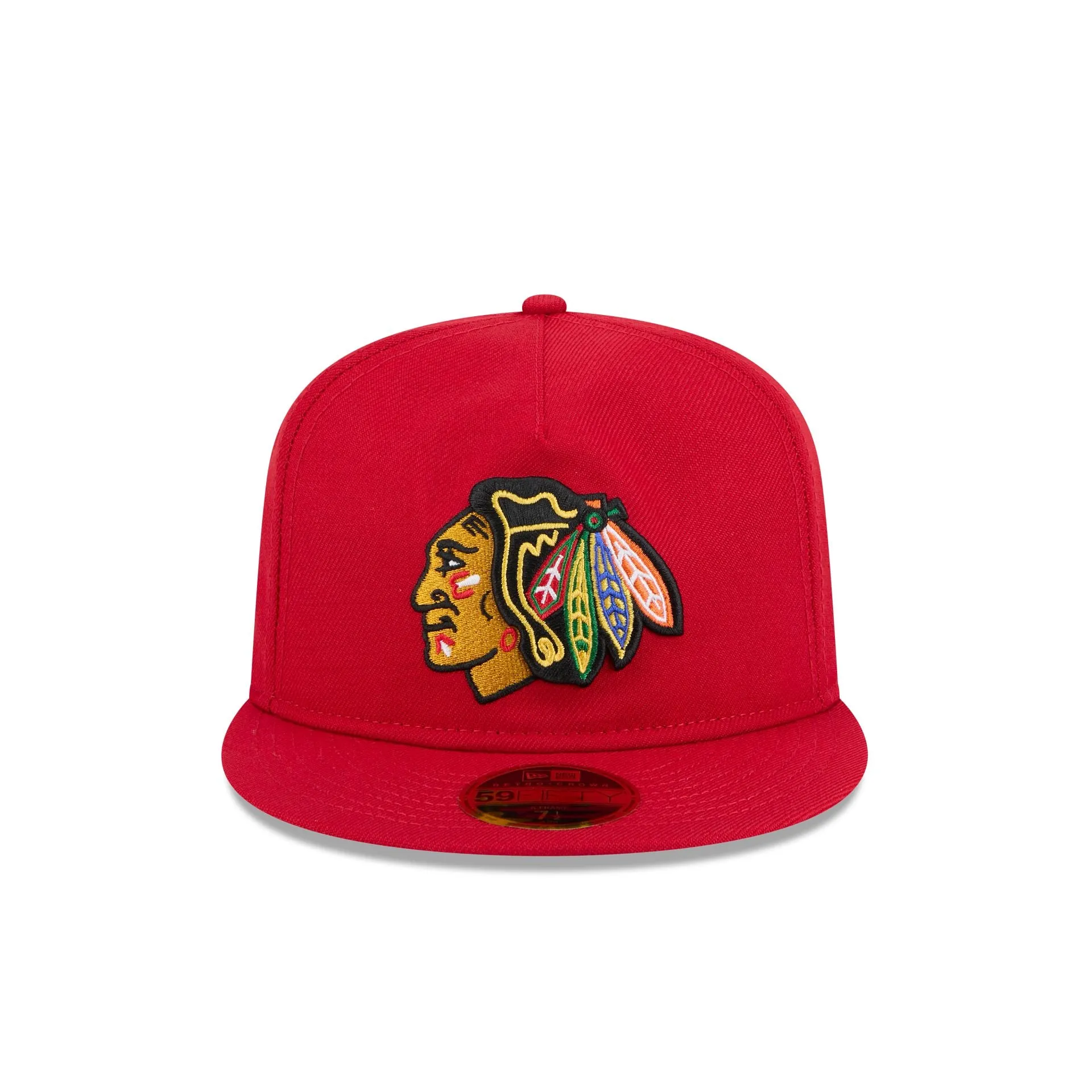 Chicago Blackhawks Boho Wool Retro Crown 59FIFTY Fitted Hat sold by New Era product image thumbnail 2