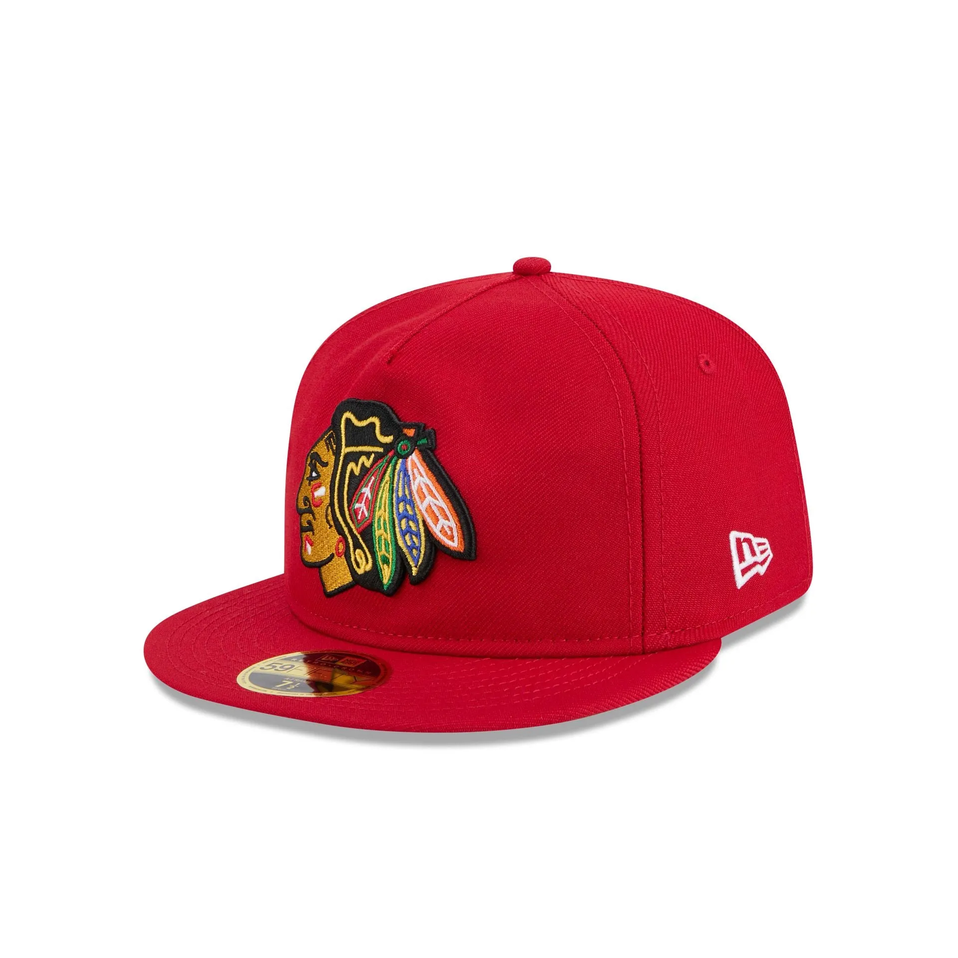 Chicago Blackhawks Boho Wool Retro Crown 59FIFTY Fitted Hat sold by New Era