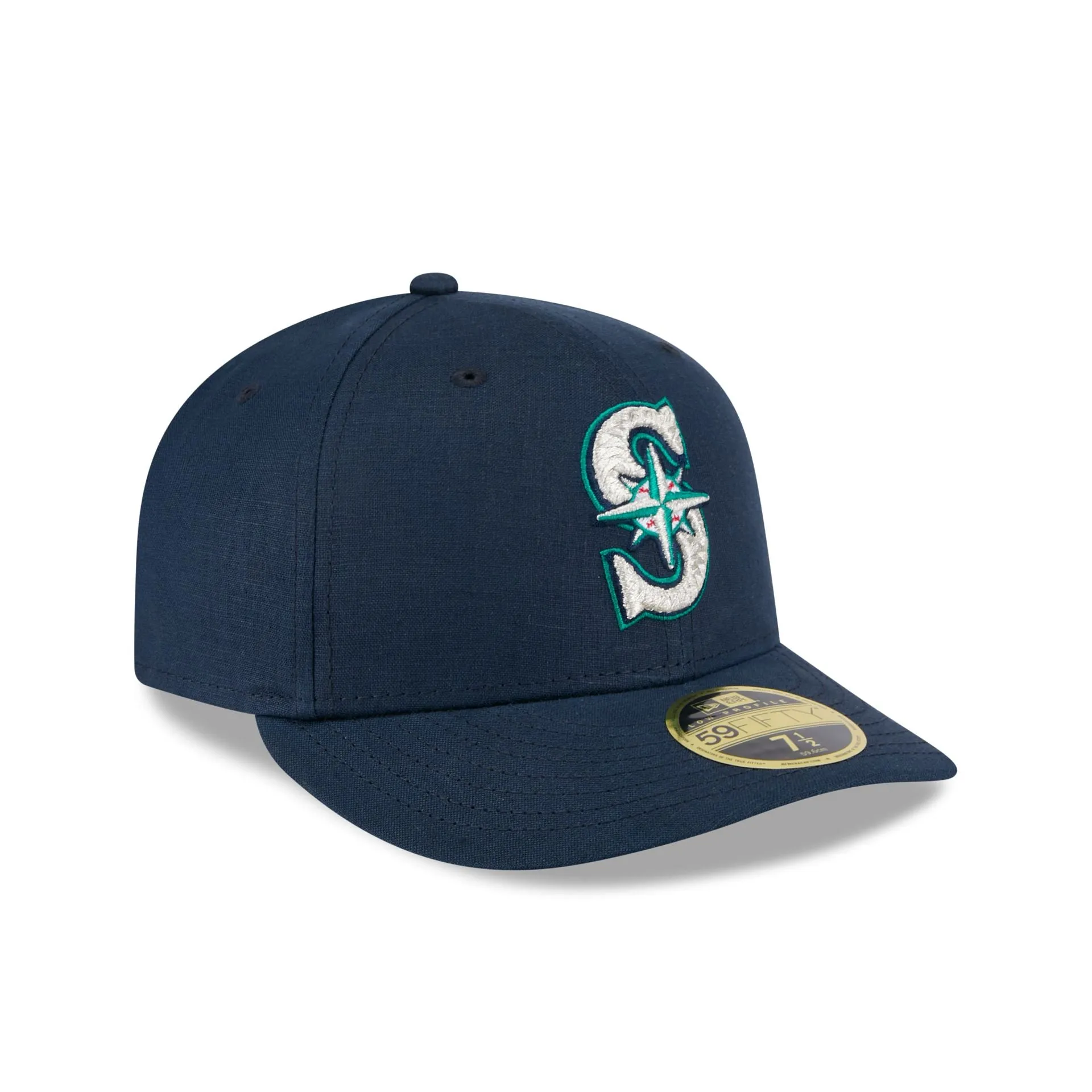 Seattle Mariners Snake Scale Logo Low Profile 59FIFTY Fitted Hat sold by New Era product image thumbnail 3
