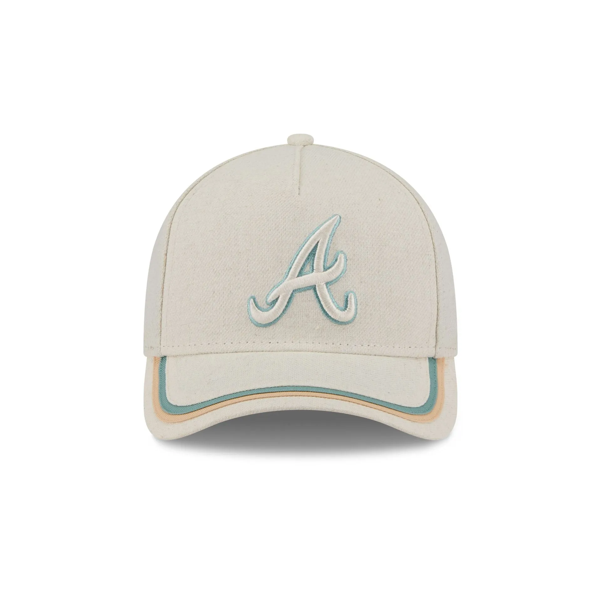 Atlanta Braves Neutral Hemp 9FORTY M-Crown A-Frame Adjustable Hat sold by New Era product image thumbnail 2