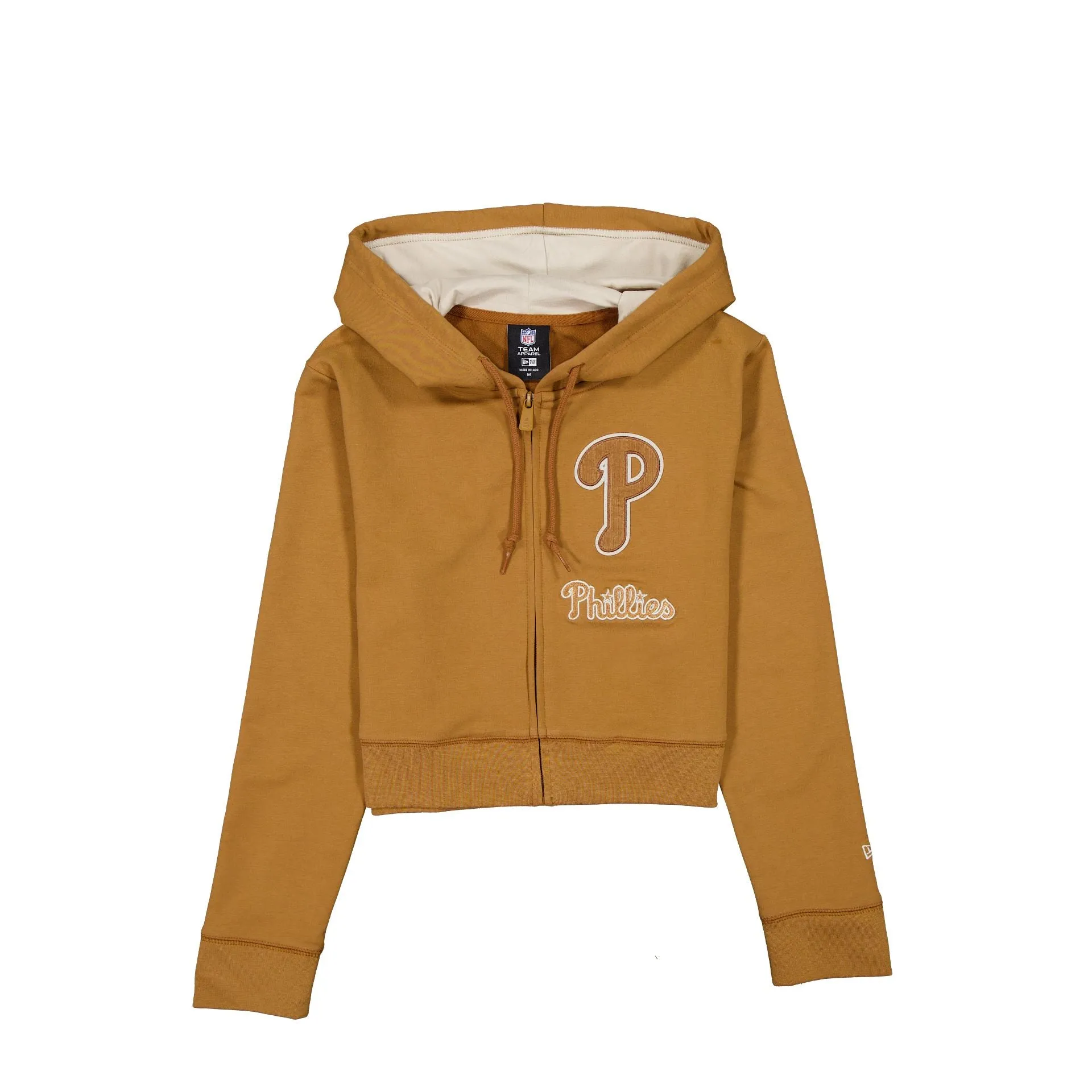 Philadelphia Phillies Light Bronze Logo Select Women's Full-Zip Hoodie sold by New Era