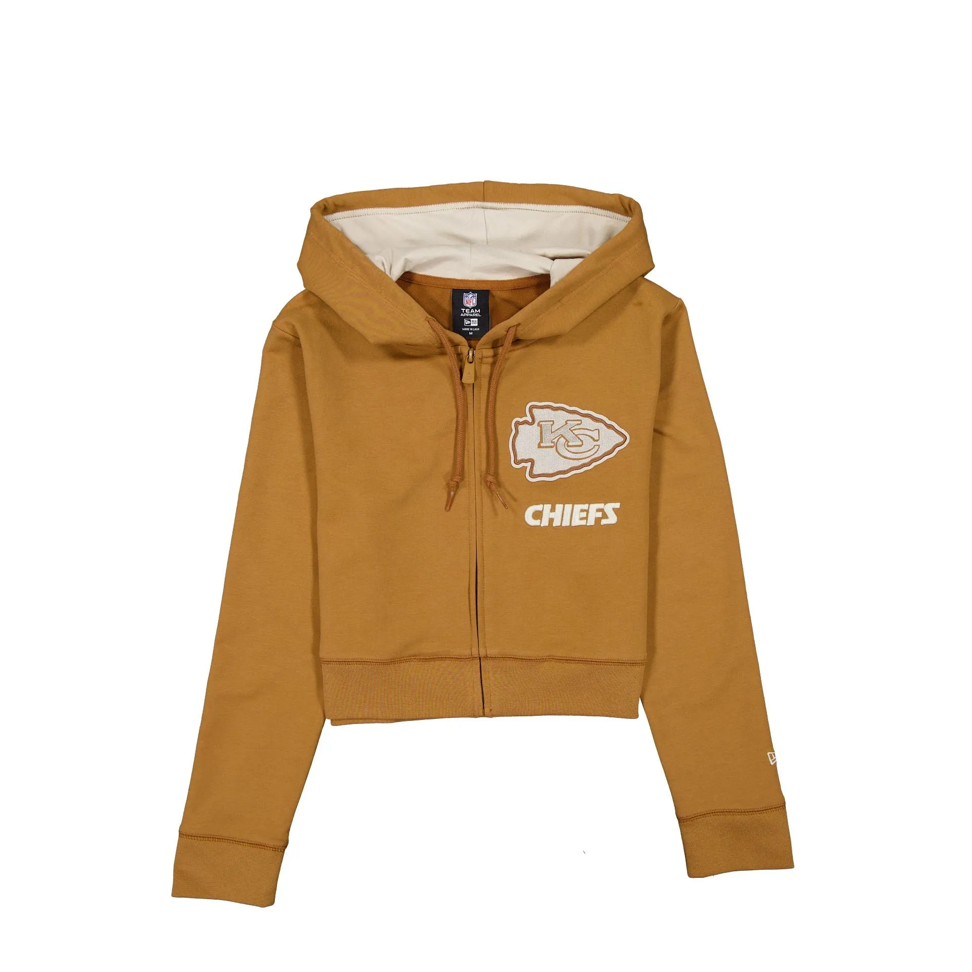 Kansas City Chiefs Light Bronze Logo Select Women's Full-Zip Hoodie sold by New Era