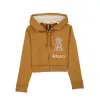 Los Angeles Angels Light Bronze Logo Select Women's Full-Zip Hoodie sold by New Era