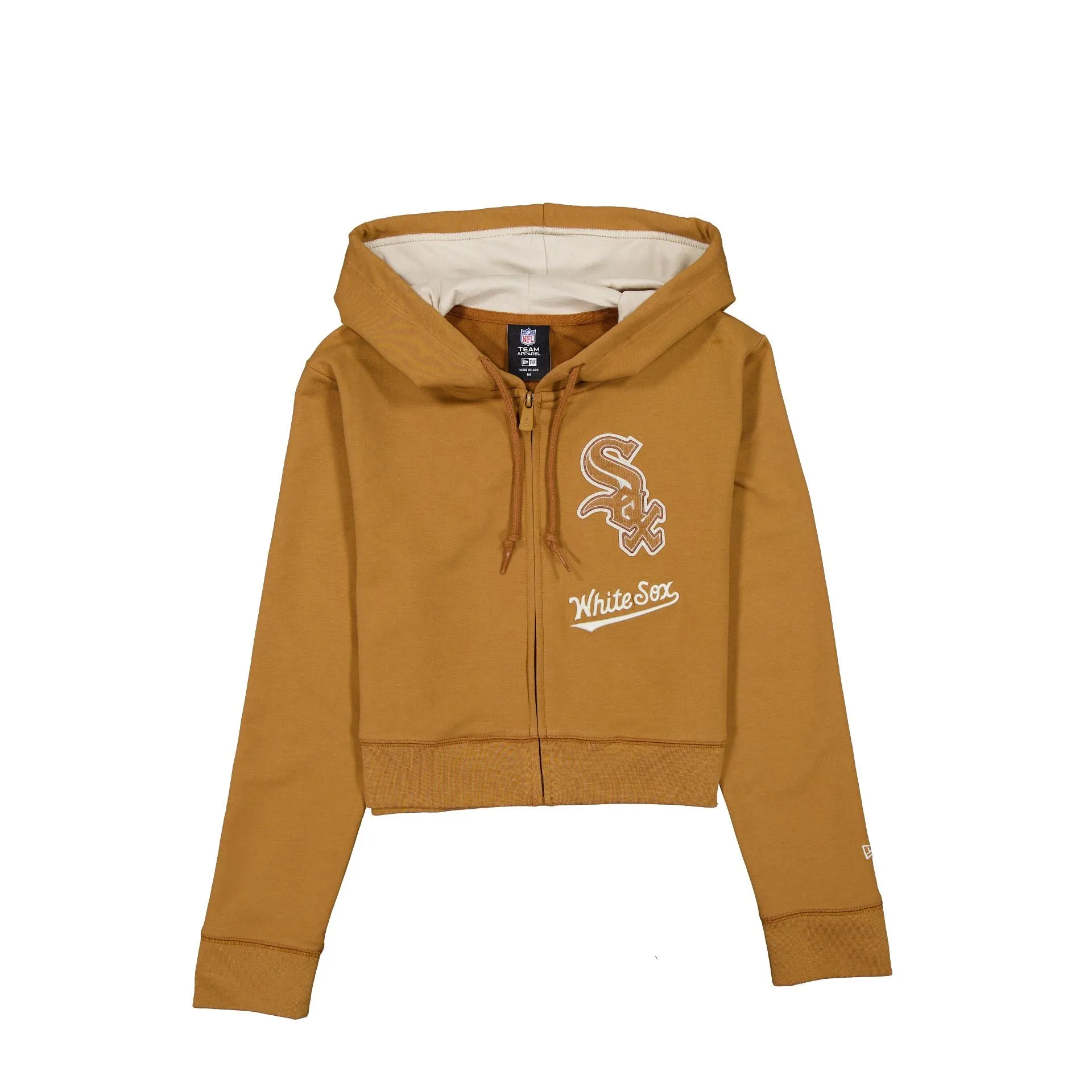 Chicago White Sox Light Bronze Logo Select Women's Full-Zip Hoodie sold by New Era