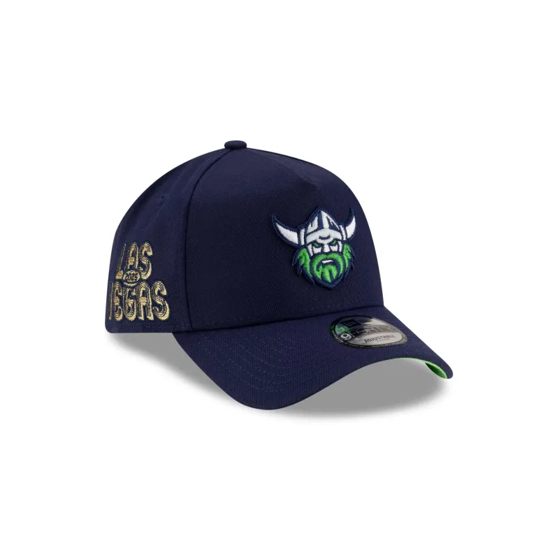 Canberra Raiders National Rugby League 9FORTY A-Frame Snapback Hat sold by New Era