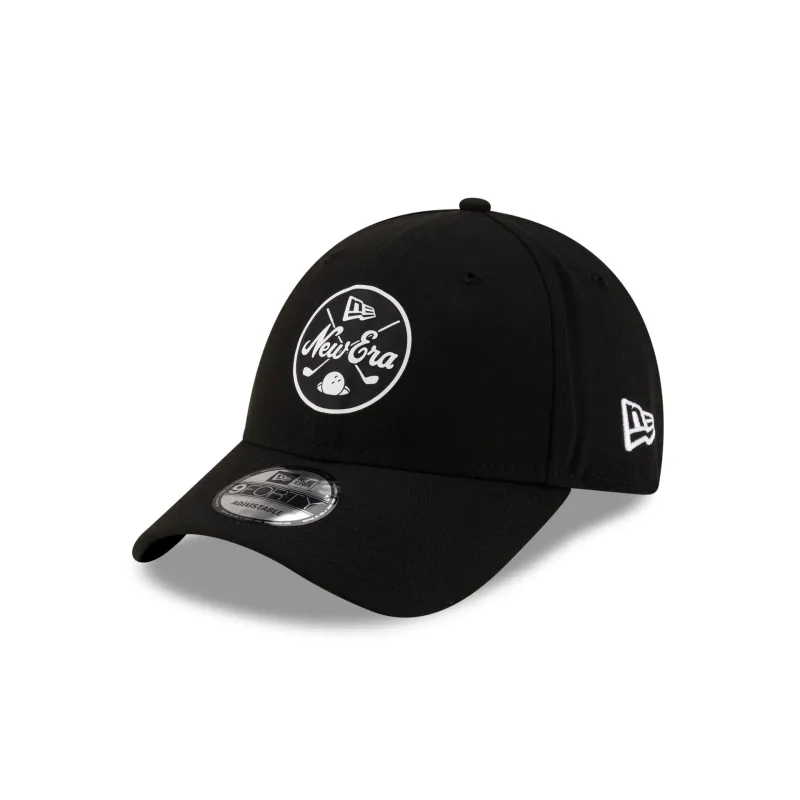 New Era Golf Repreve Black 9FORTY Snapback Hat sold by New Era