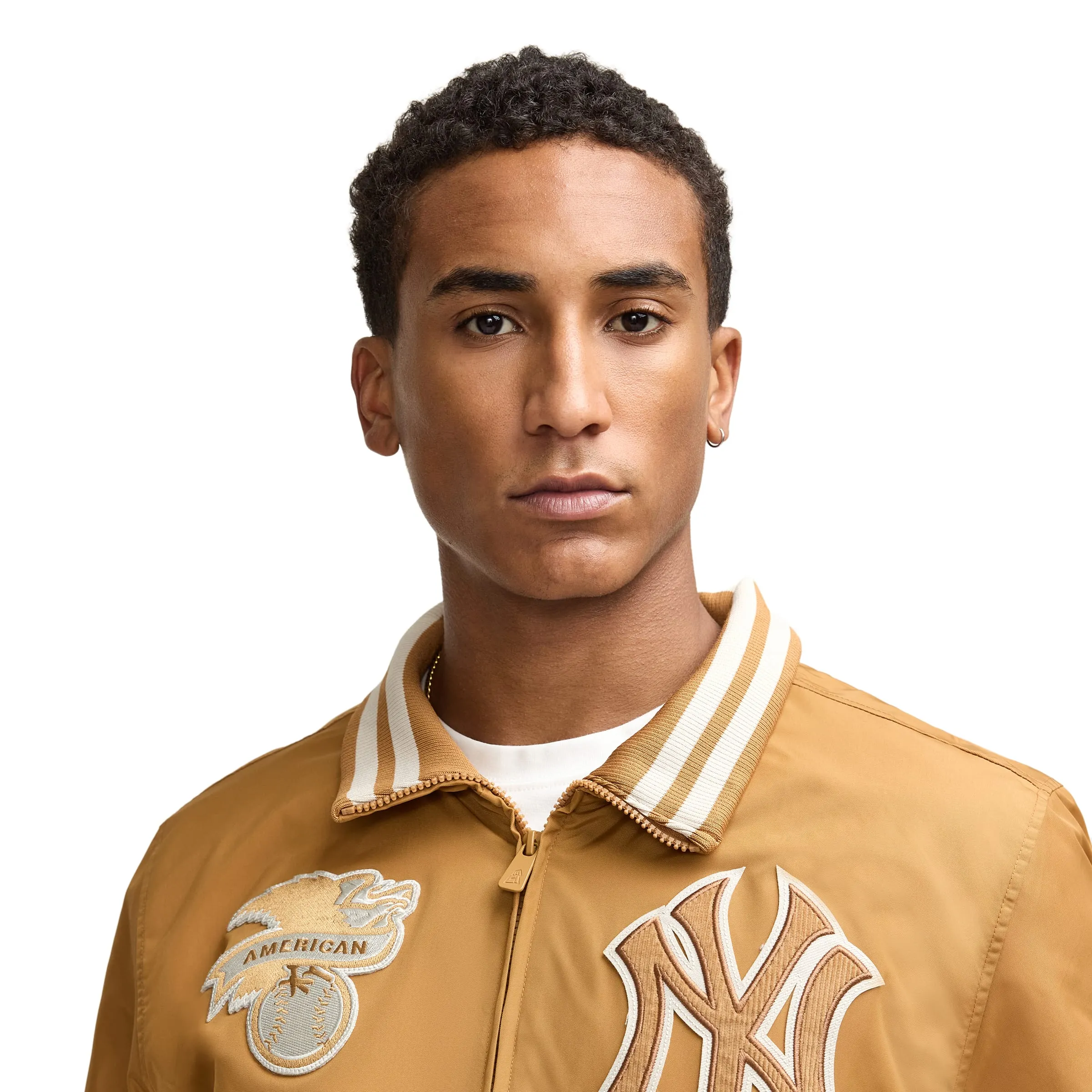 New York Yankees Light Bronze Logo Select Jacket sold by New Era