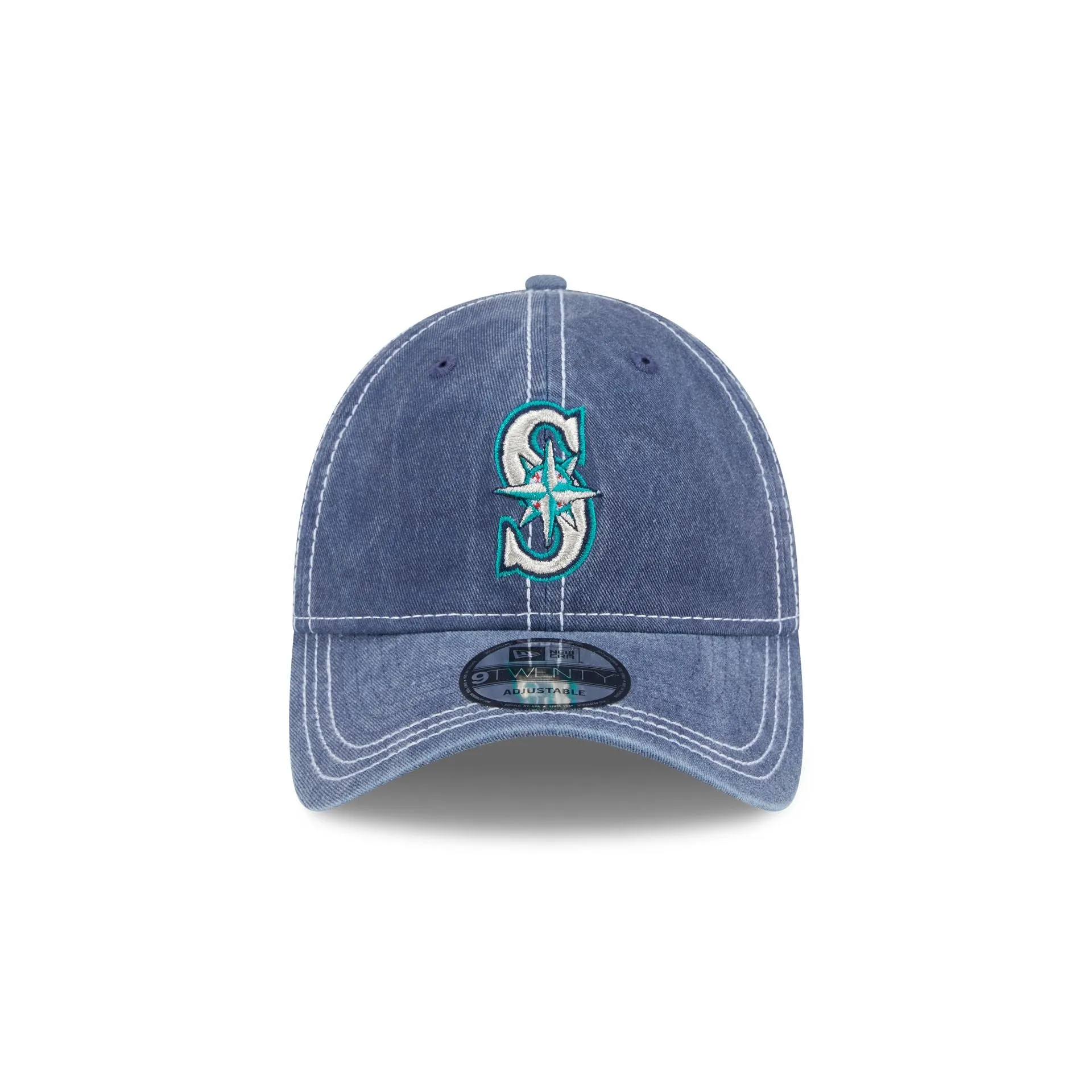 Seattle Mariners Washed Contrast 9TWENTY Adjustable Hat sold by New Era product image thumbnail 2