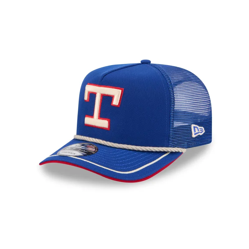 Texas Rangers Vintage Team Rope 9FIFTY A-Frame Trucker sold by New Era