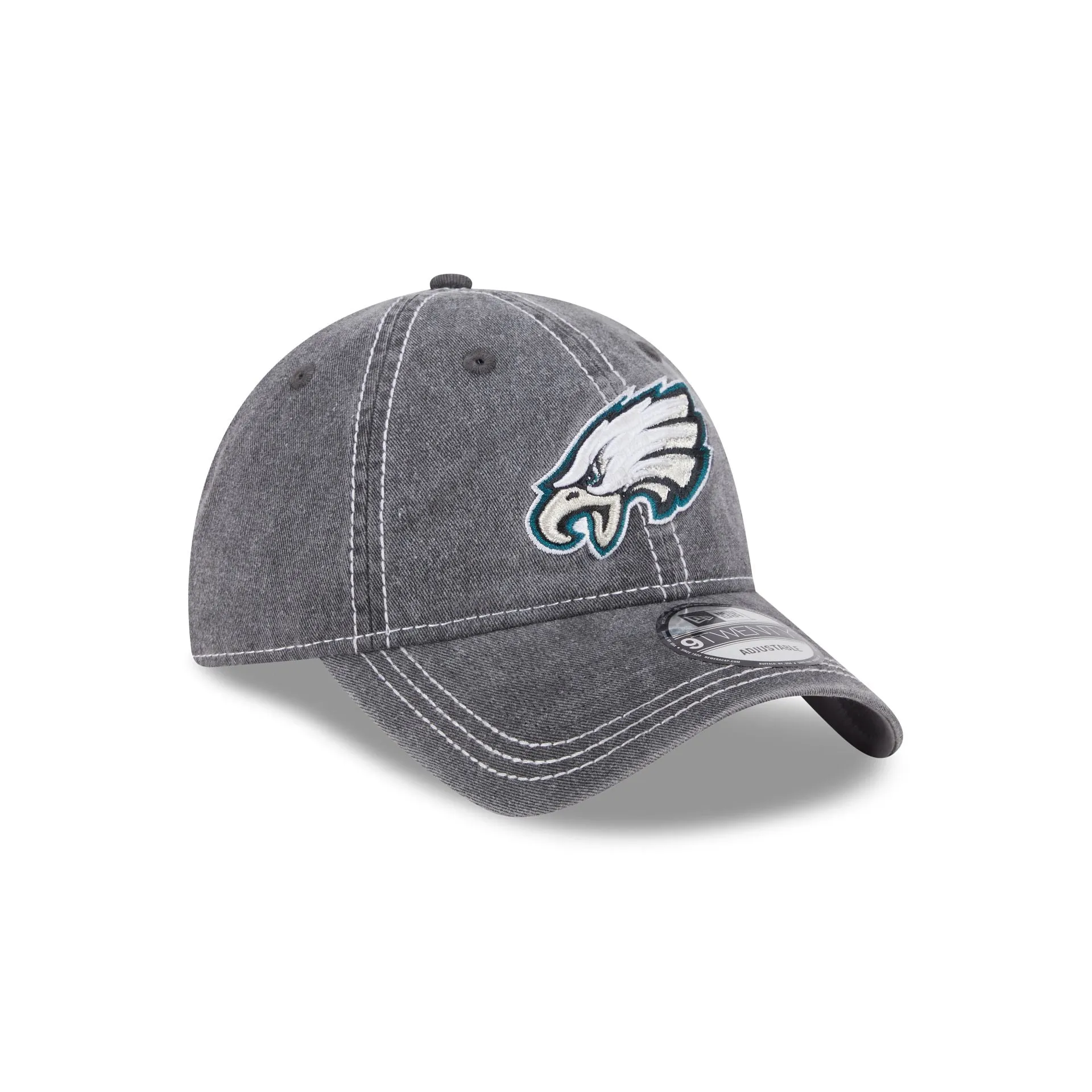 Philadelphia Eagles Washed Contrast 9TWENTY Adjustable Hat sold by New Era product image thumbnail 3