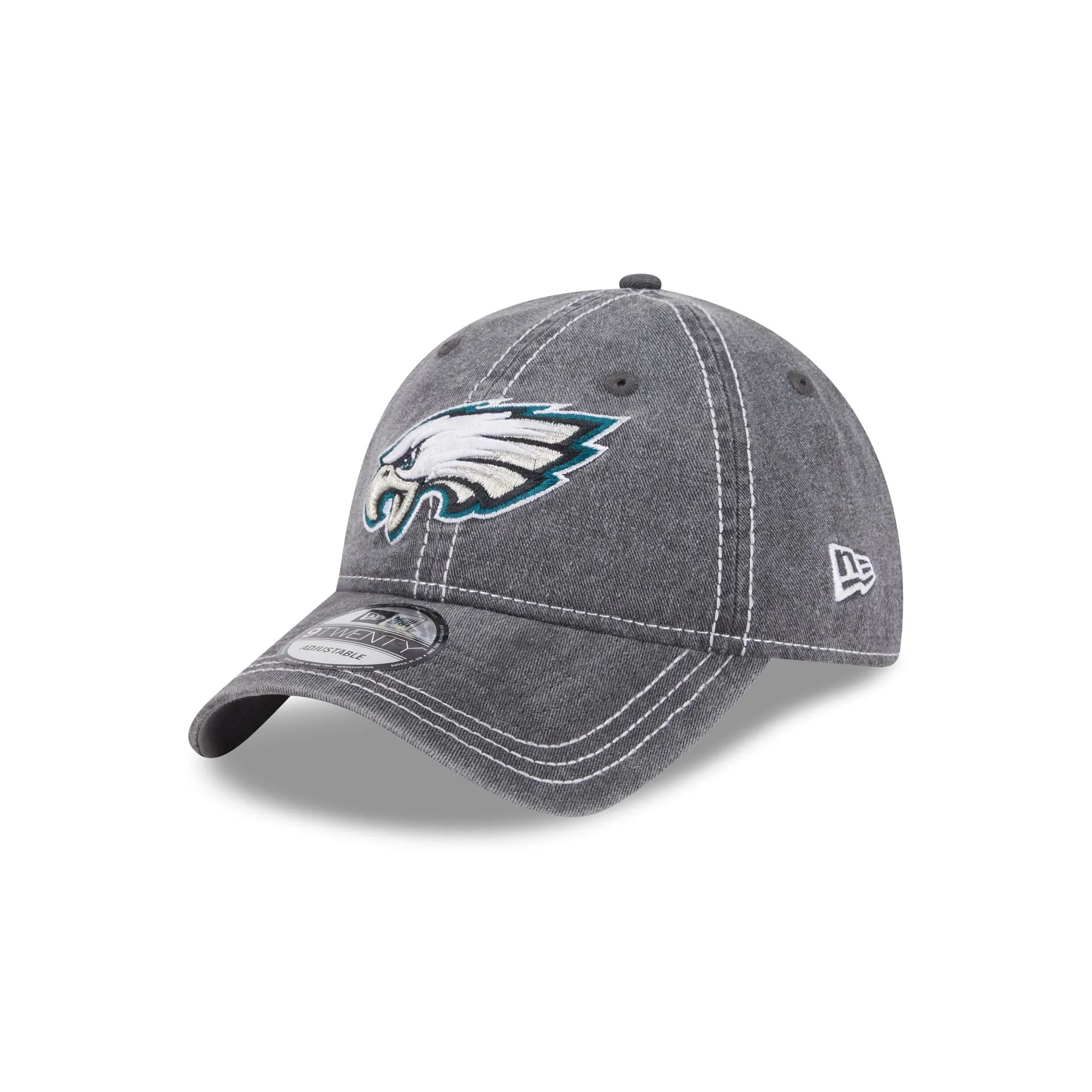 Philadelphia Eagles Washed Contrast 9TWENTY Adjustable Hat sold by New Era