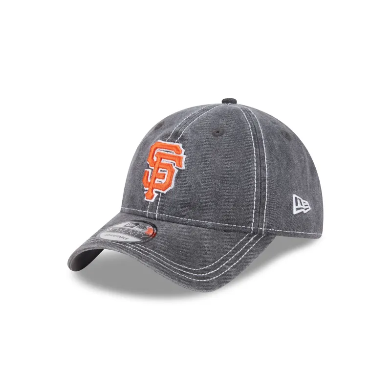 San Francisco Giants Washed Contrast 9TWENTY Adjustable Hat sold by New Era