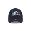New York Yankees State Stitch 9FORTY A-Frame Trucker Hat sold by New Era