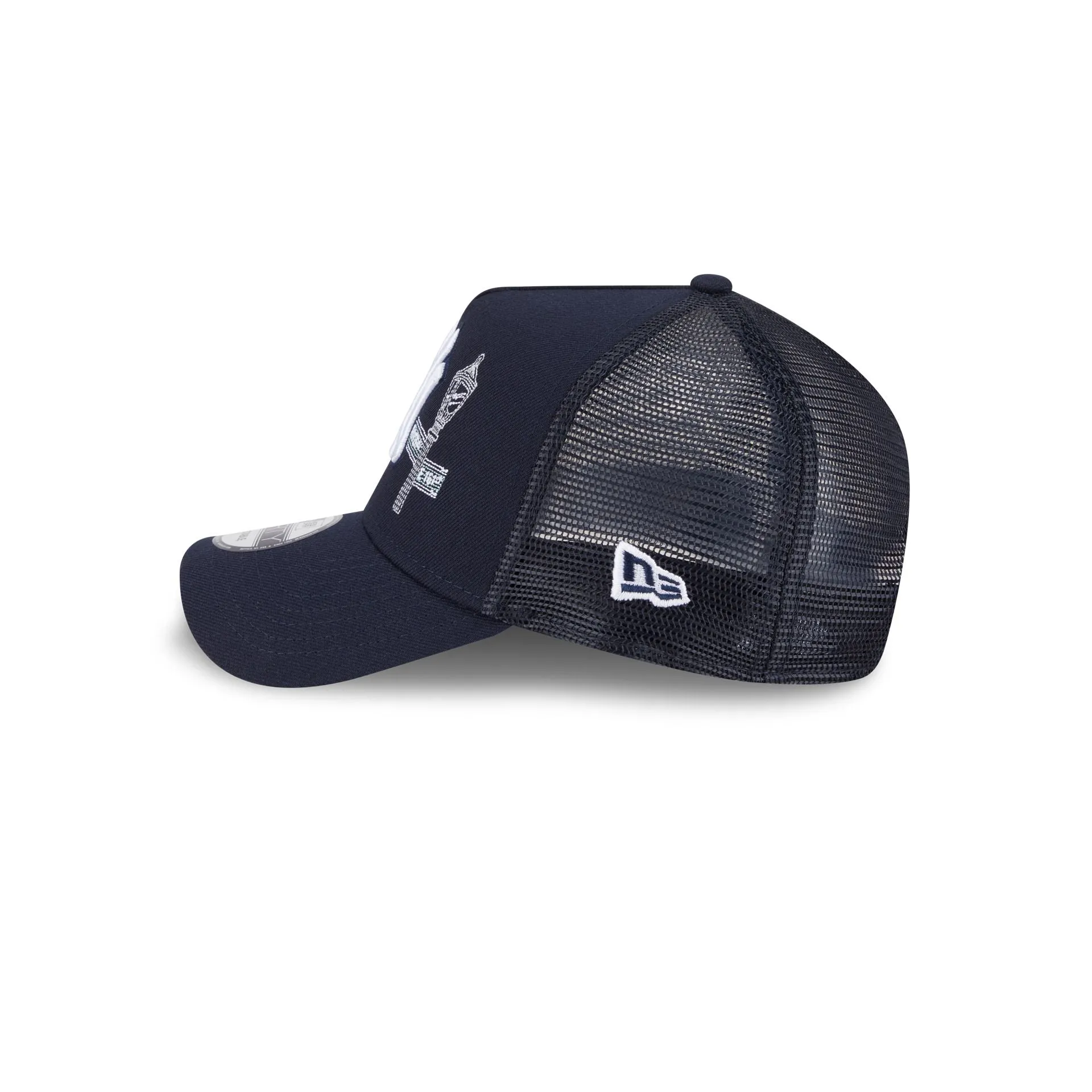New York Yankees State Stitch 9FORTY A-Frame Trucker Hat sold by New Era product image thumbnail 4