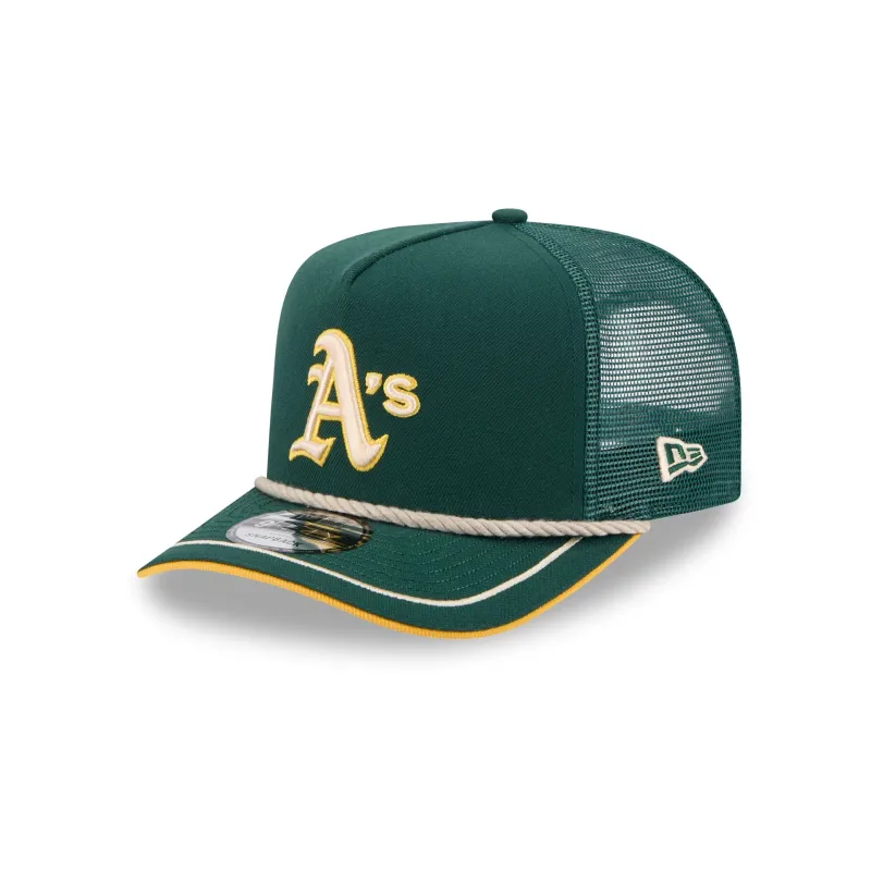 Oakland Athletics Vintage Team Rope 9FIFTY A-Frame Trucker sold by New Era