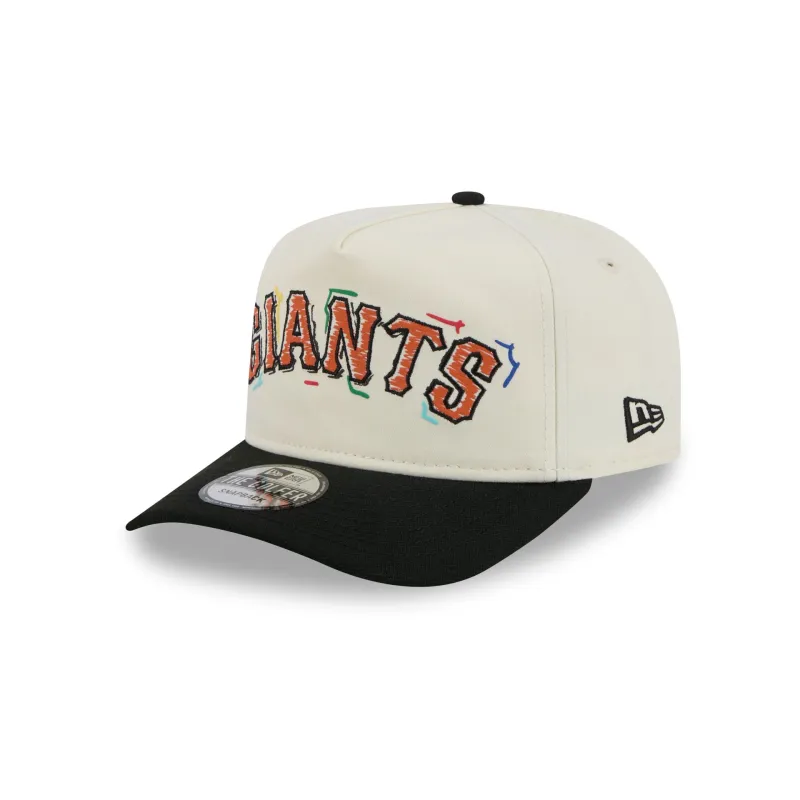 San Francisco Giants Team Scribble Golfer Hat sold by New Era