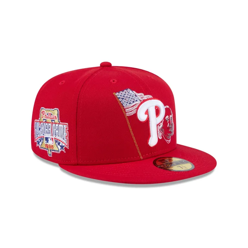Philadelphia Phillies State Stitch 59FIFTY Fitted Hat sold by New Era