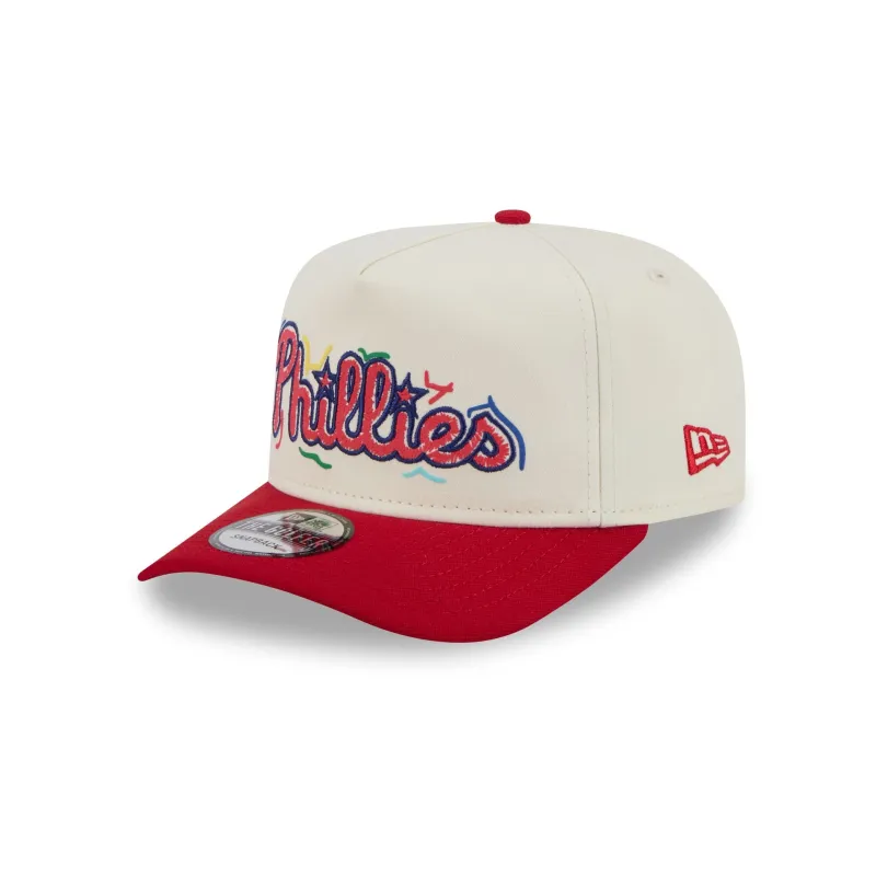 Philadelphia Phillies Team Scribble Golfer Hat sold by New Era