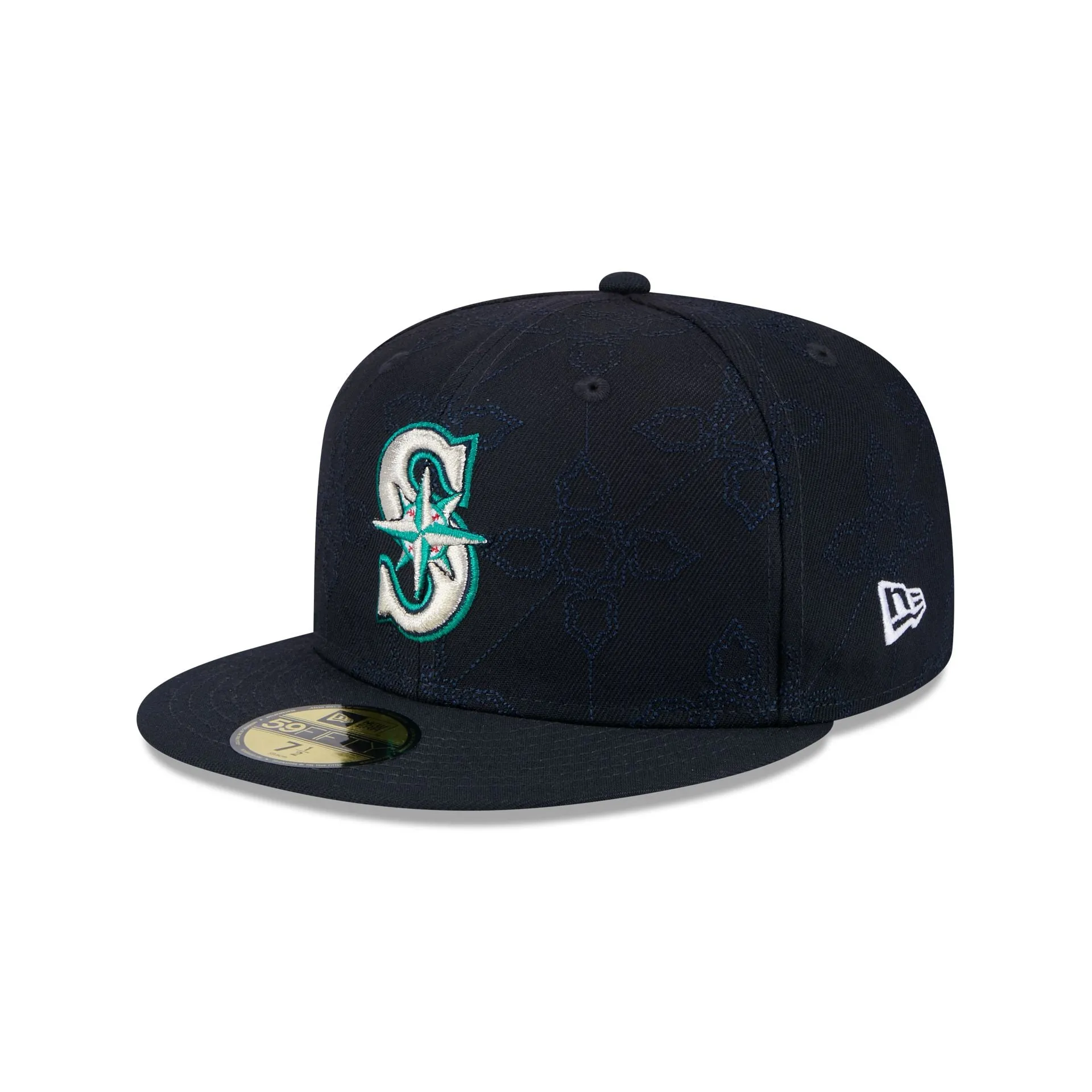 Seattle Mariners Color Pattern 59FIFTY Fitted Hat sold by New Era