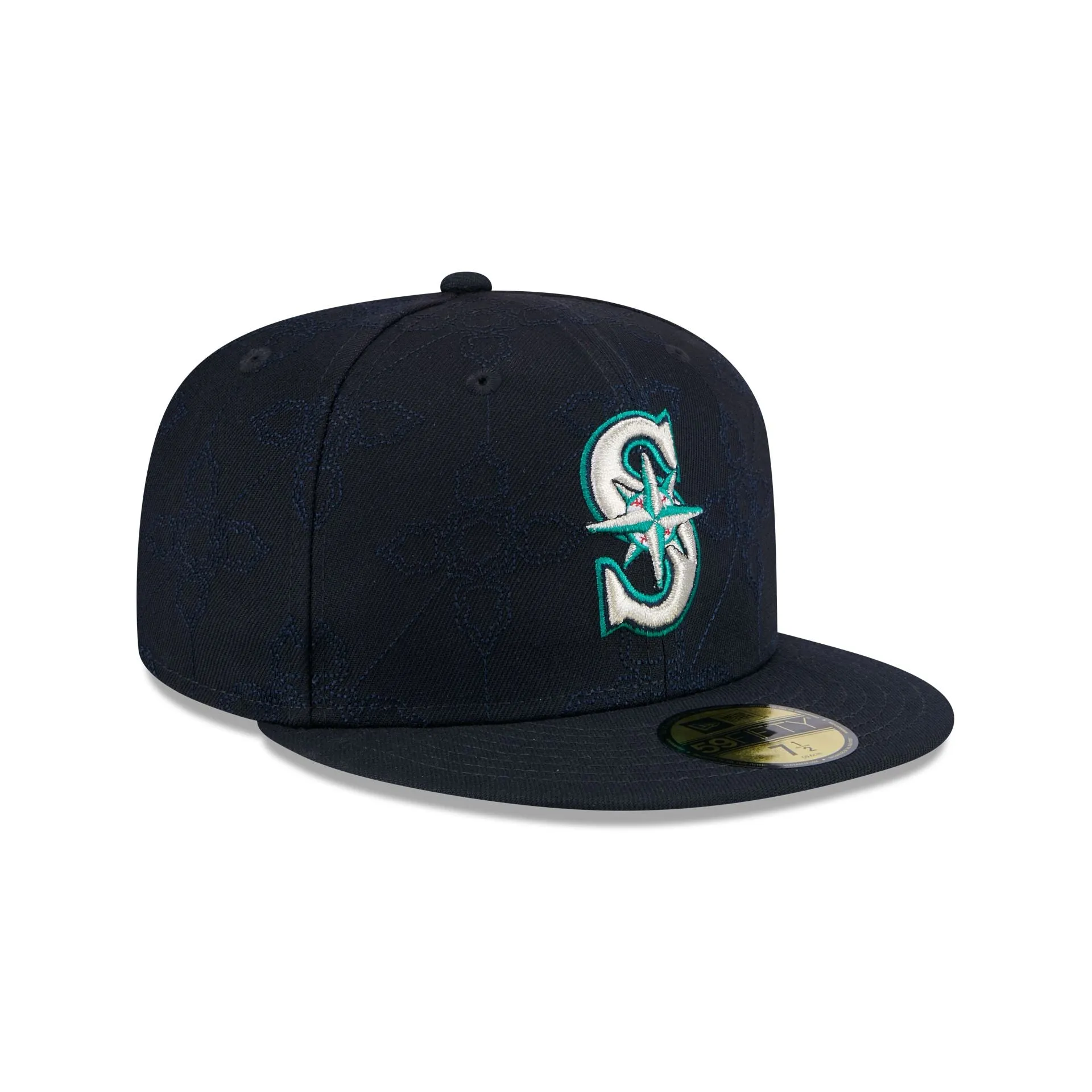 Seattle Mariners Color Pattern 59FIFTY Fitted Hat sold by New Era product image thumbnail 3