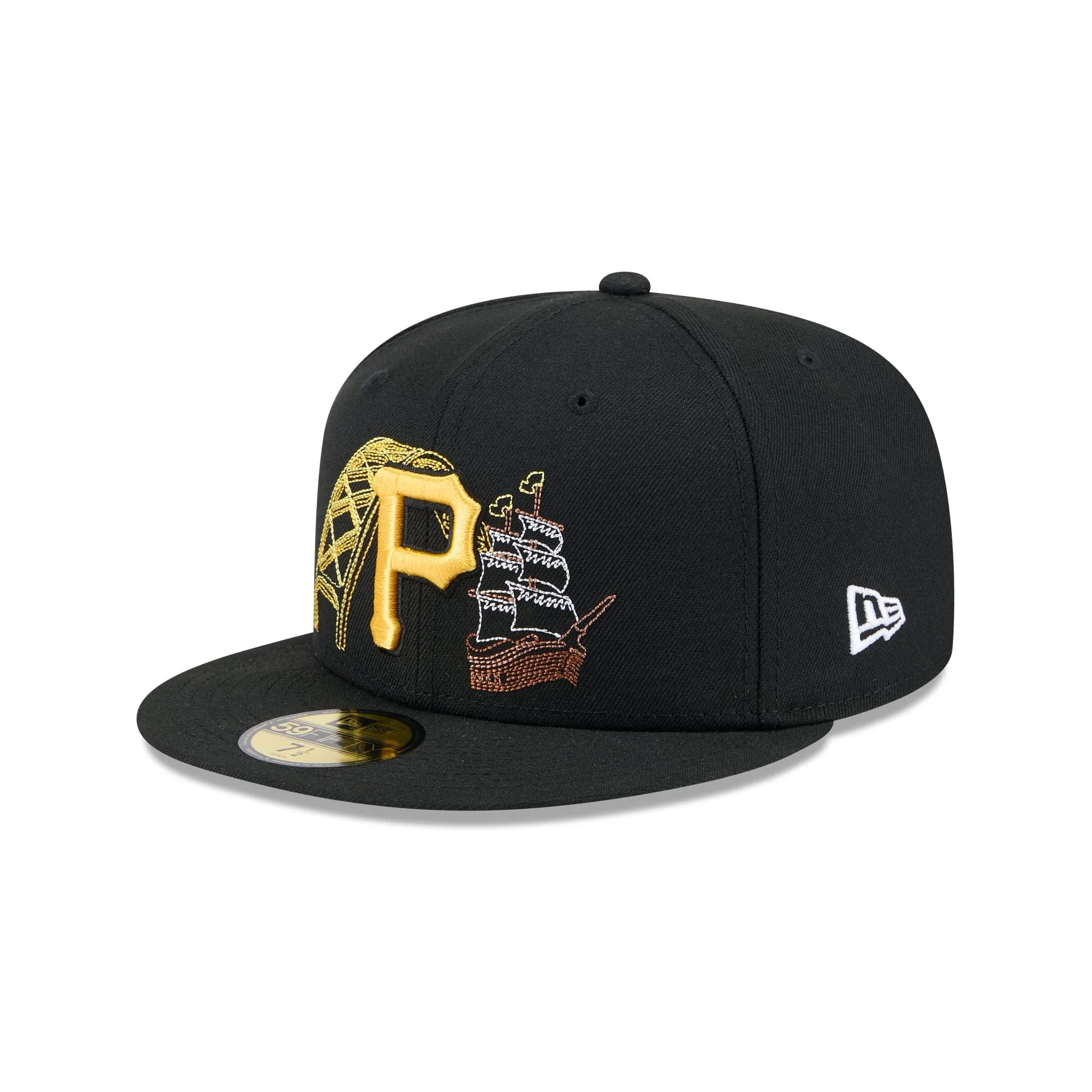 Pittsburgh Pirates State Stitch 59FIFTY Fitted Hat sold by New Era product image thumbnail 3