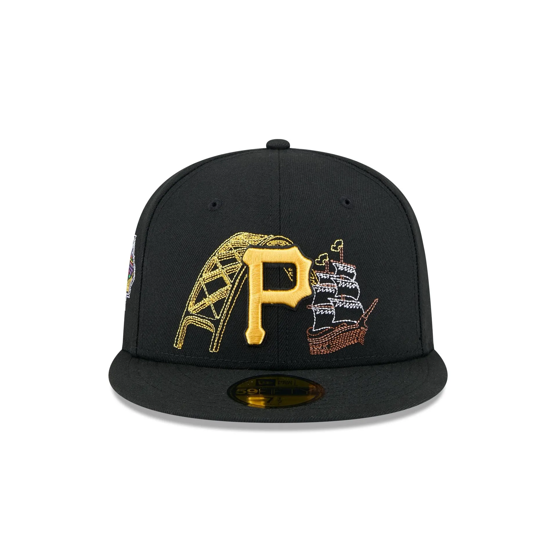 Pittsburgh Pirates State Stitch 59FIFTY Fitted Hat sold by New Era product image thumbnail 2