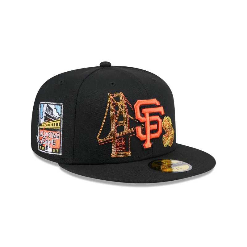 San Francisco Giants State Stitch 59FIFTY Fitted Hat sold by New Era