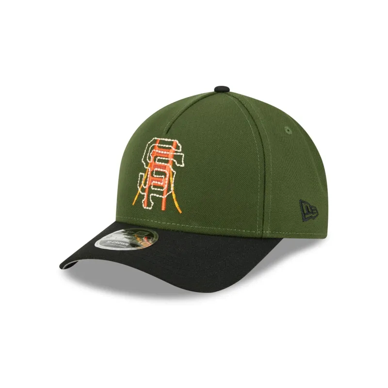 San Francisco Giants City Feature 9FORTY M-Crown A-Frame Snapback Hat sold by New Era